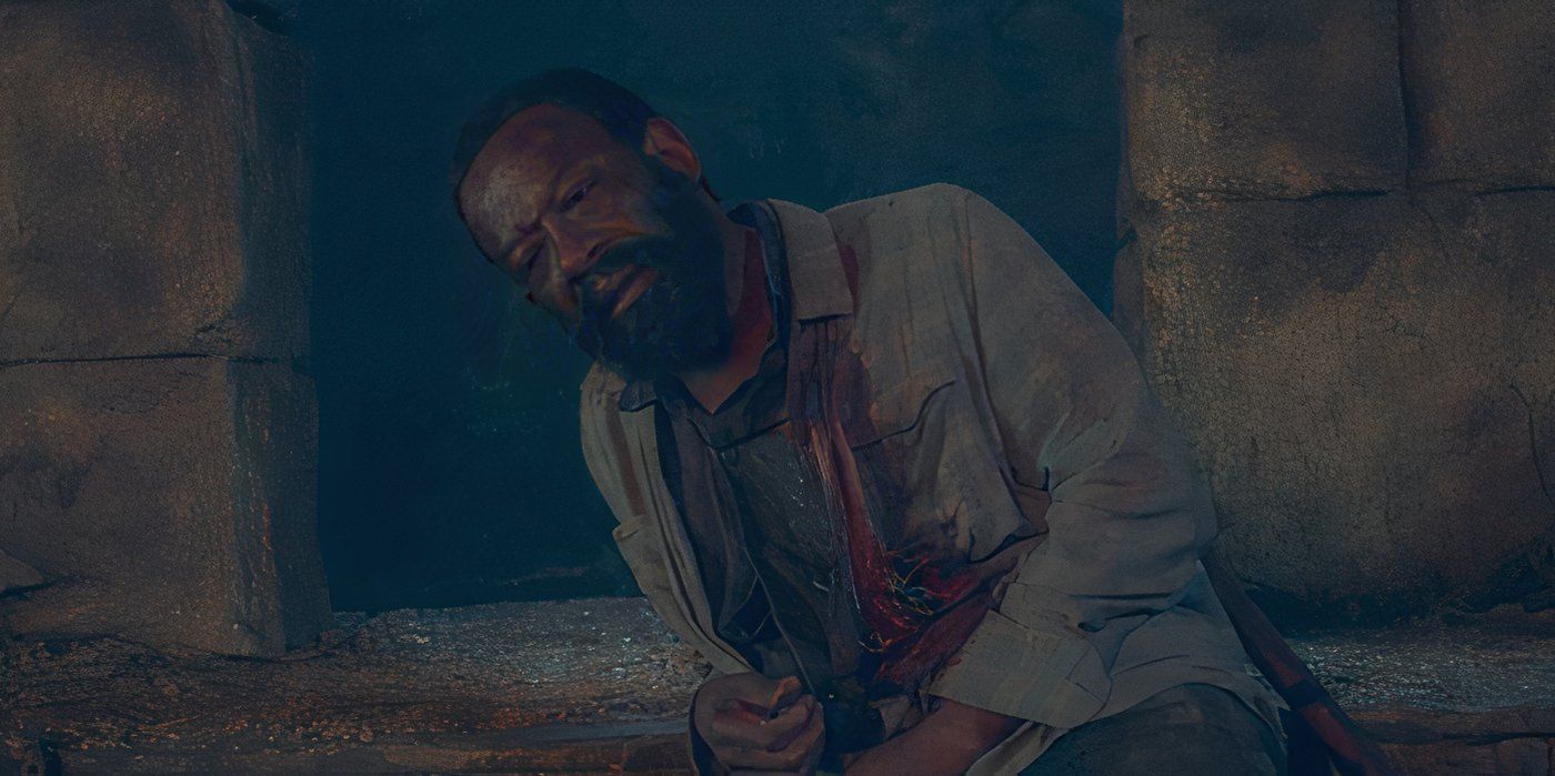 Morgan (Lennie James) is ill on Fear the Walking Dead Season 6 Episode 1