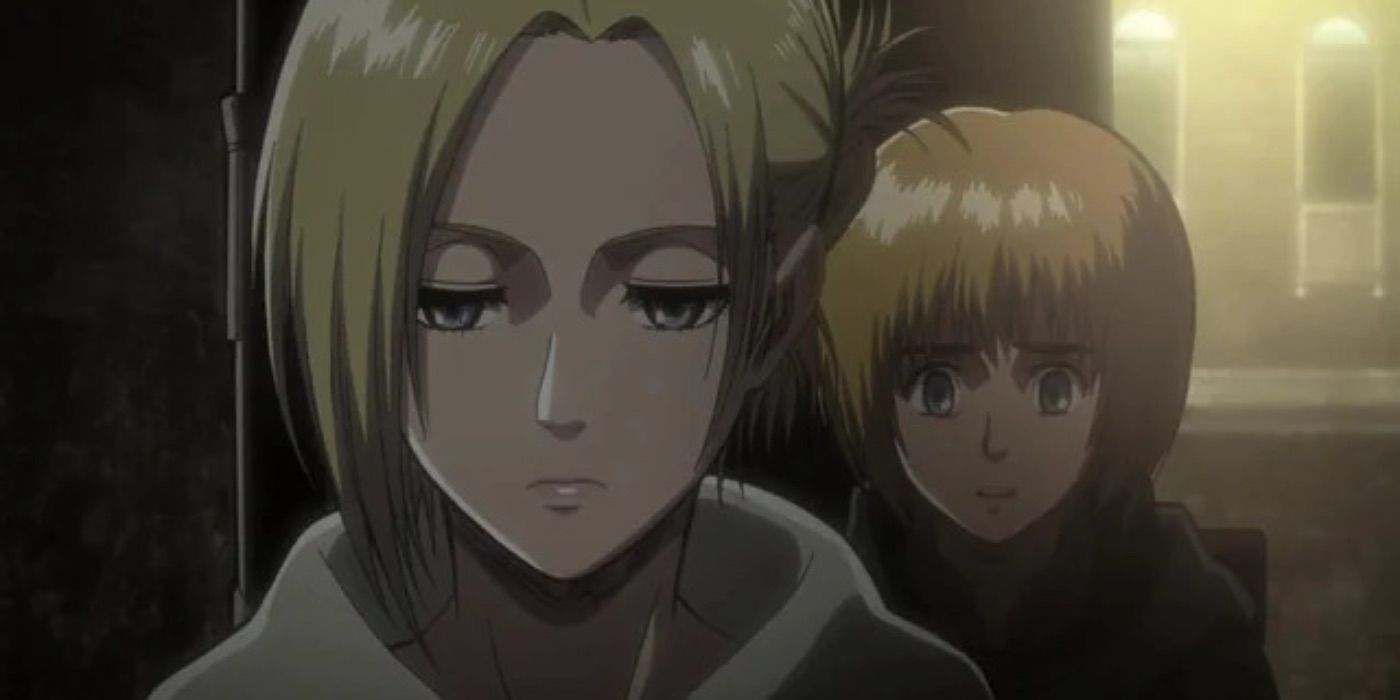 Armin engana Annie para revelar sua forma de Titã em Attack on Titan