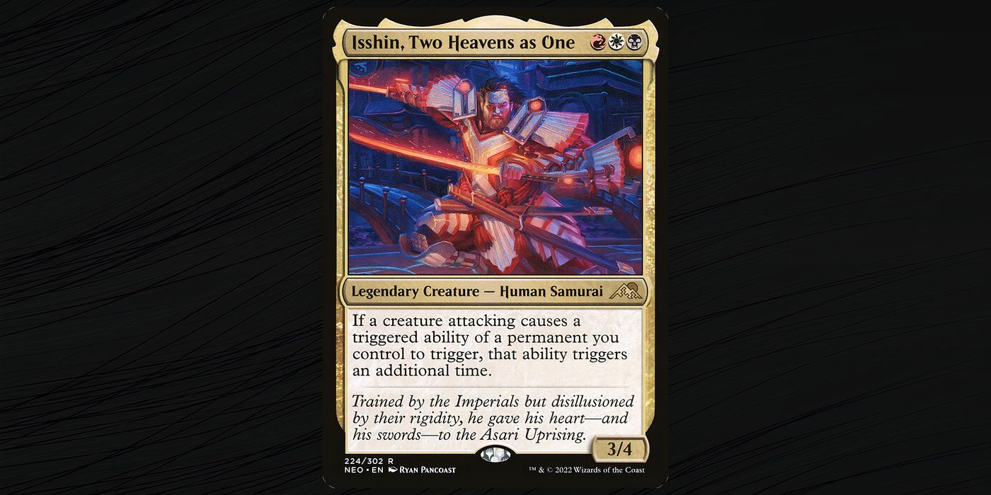 Isshin Two Heavens As One MTG Commander Card
