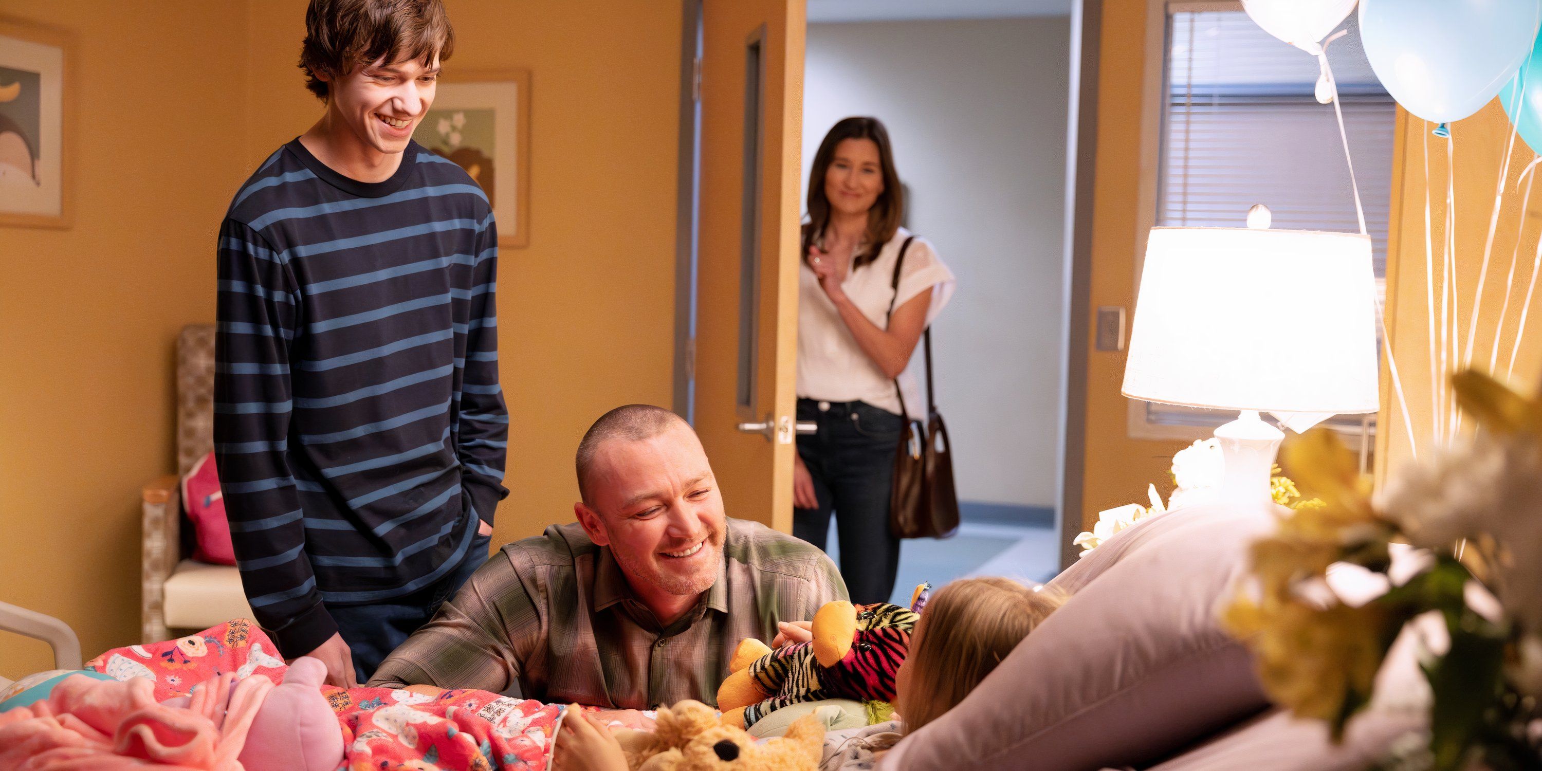 Jake McLaughlin como Ormwood y Sara Antonio como Gina en Will Trent Temporada 2 Episodio 10 (2)