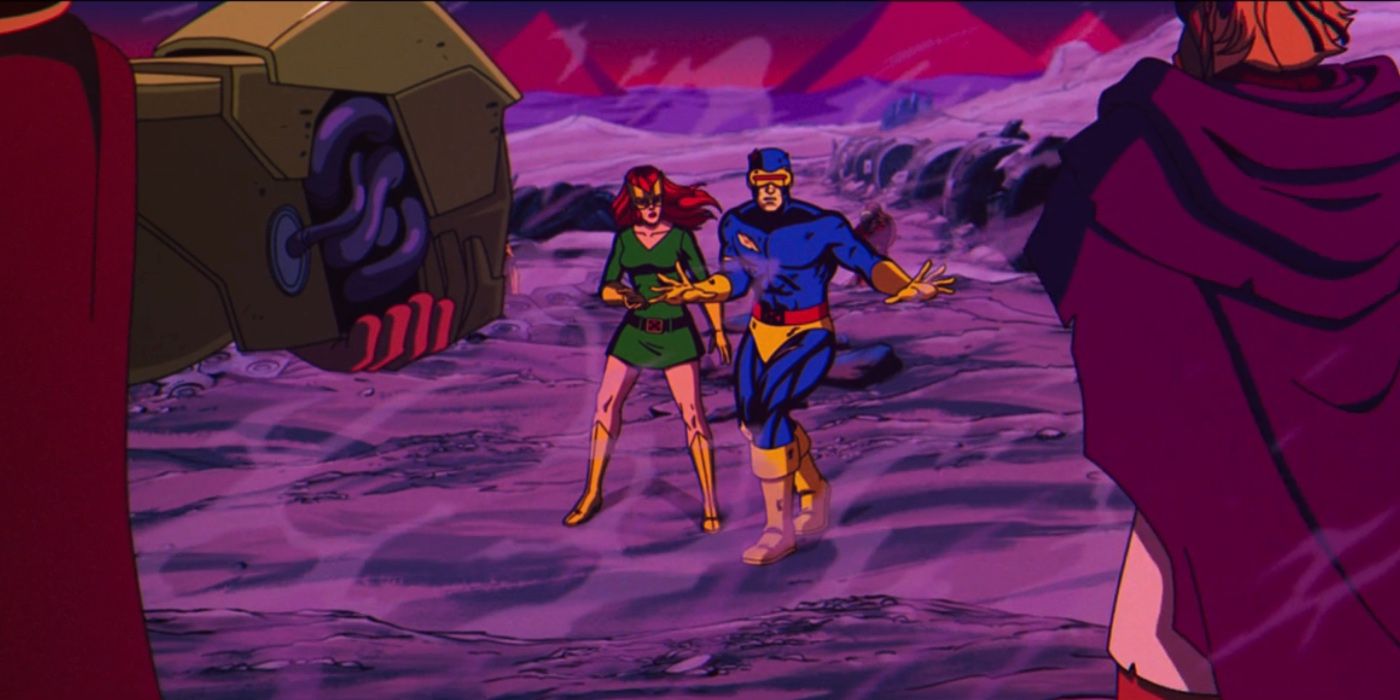 Jean and Cyclops in The Far Future in X-Men '97 episode 10