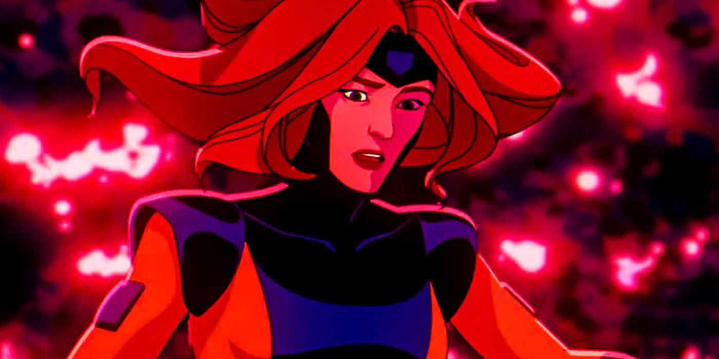 Jean grey using her powers in X-Men '97