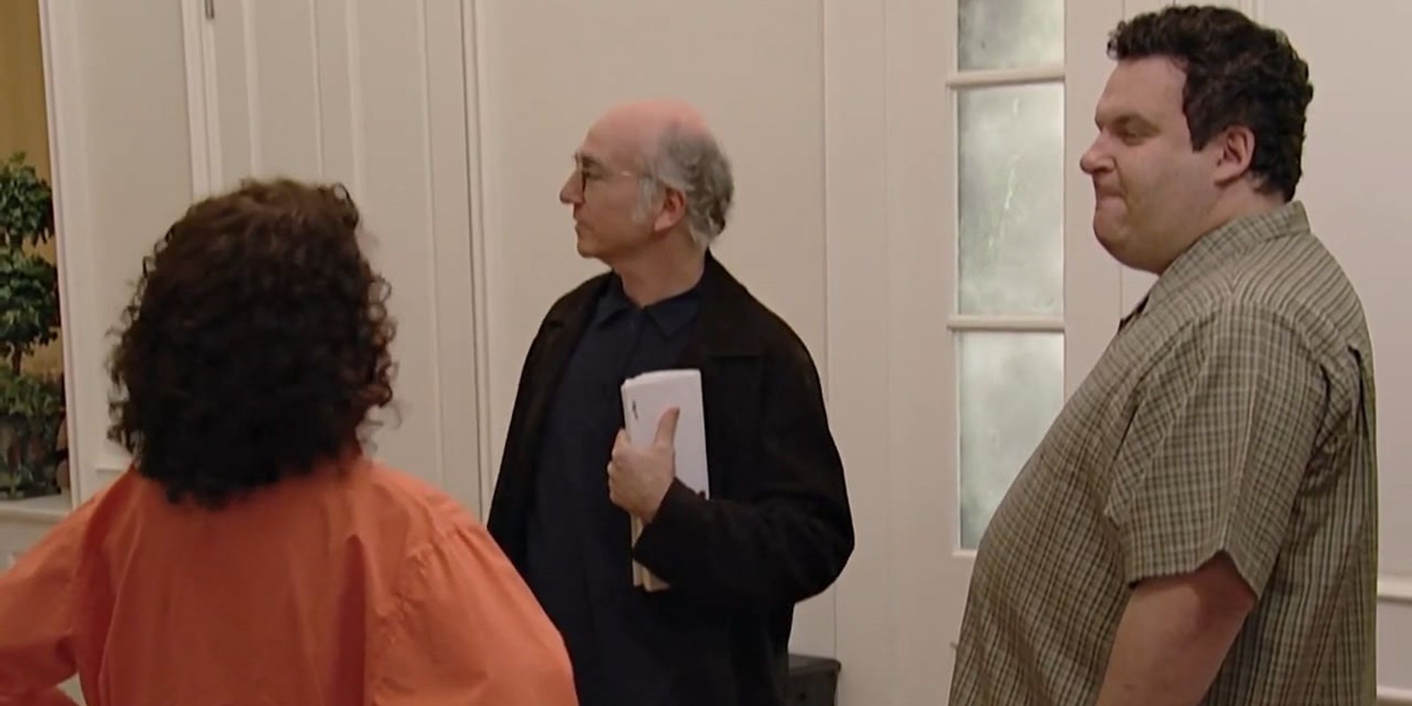 Jeff and Susie offer Larry a house tour in Curb Your Enthusiasm