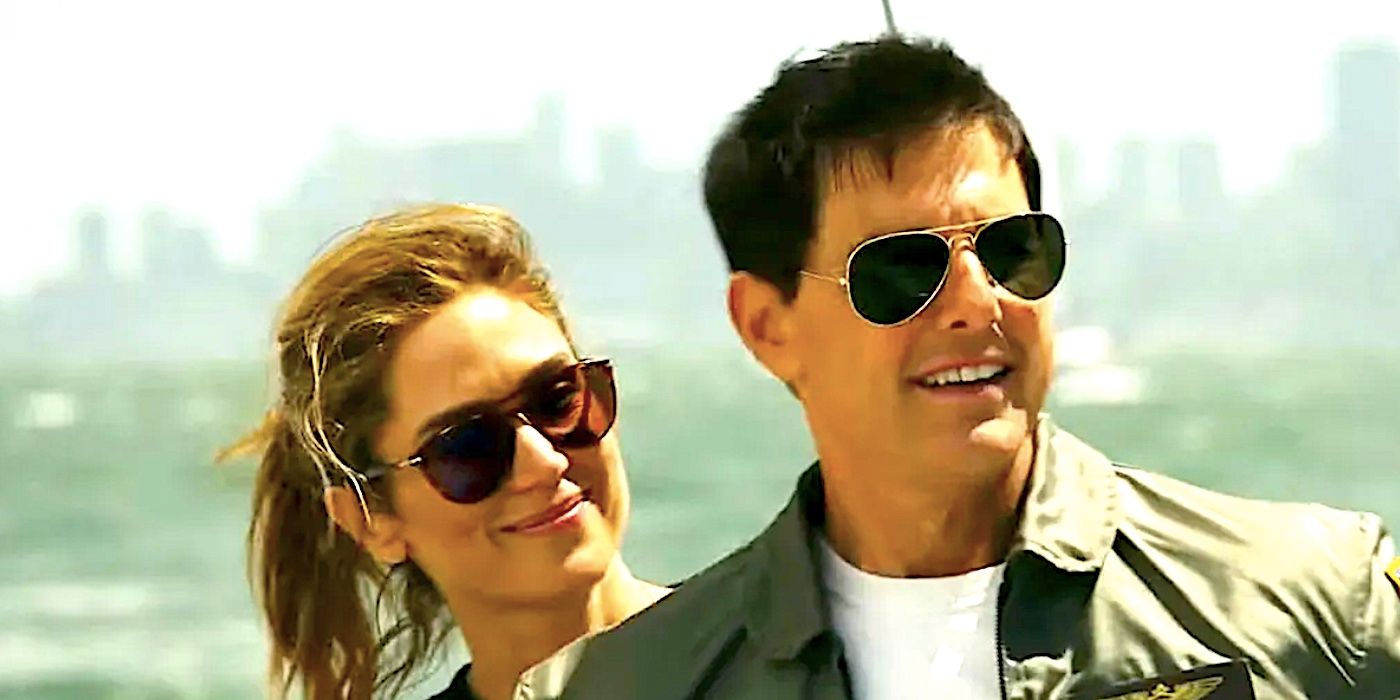 Jennifer Connelly's Penny and Tom Cruise's Maverick in Top Gun: Maverick