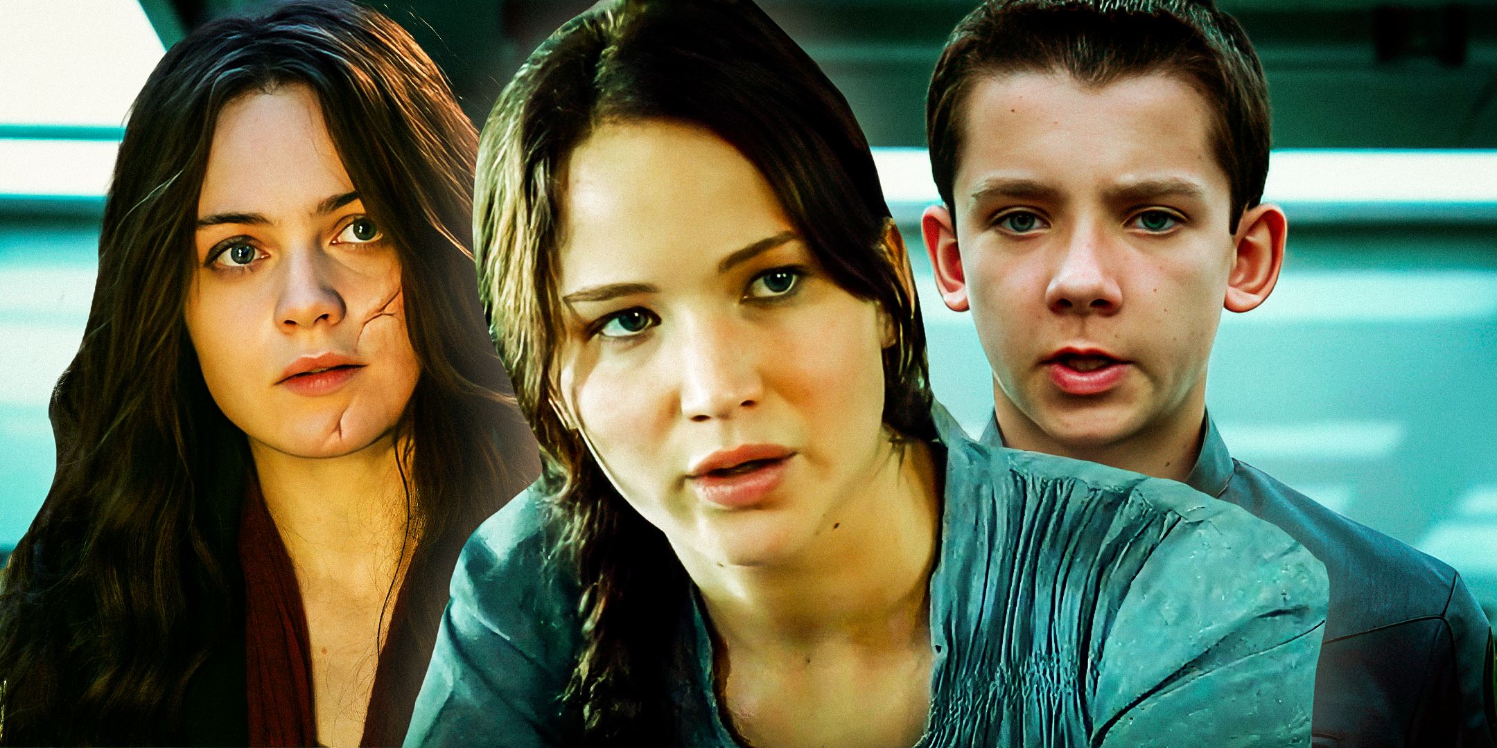 Jennifer-Lawrence-as-Katniss-Everdeen-from-The-Hunger-Games-Hera-Hilmar-as-Hester-Shaw-from-Mortal-Engines-and-Asa-Butterfield-as-Ender-Wiggin-from-Enders-Game