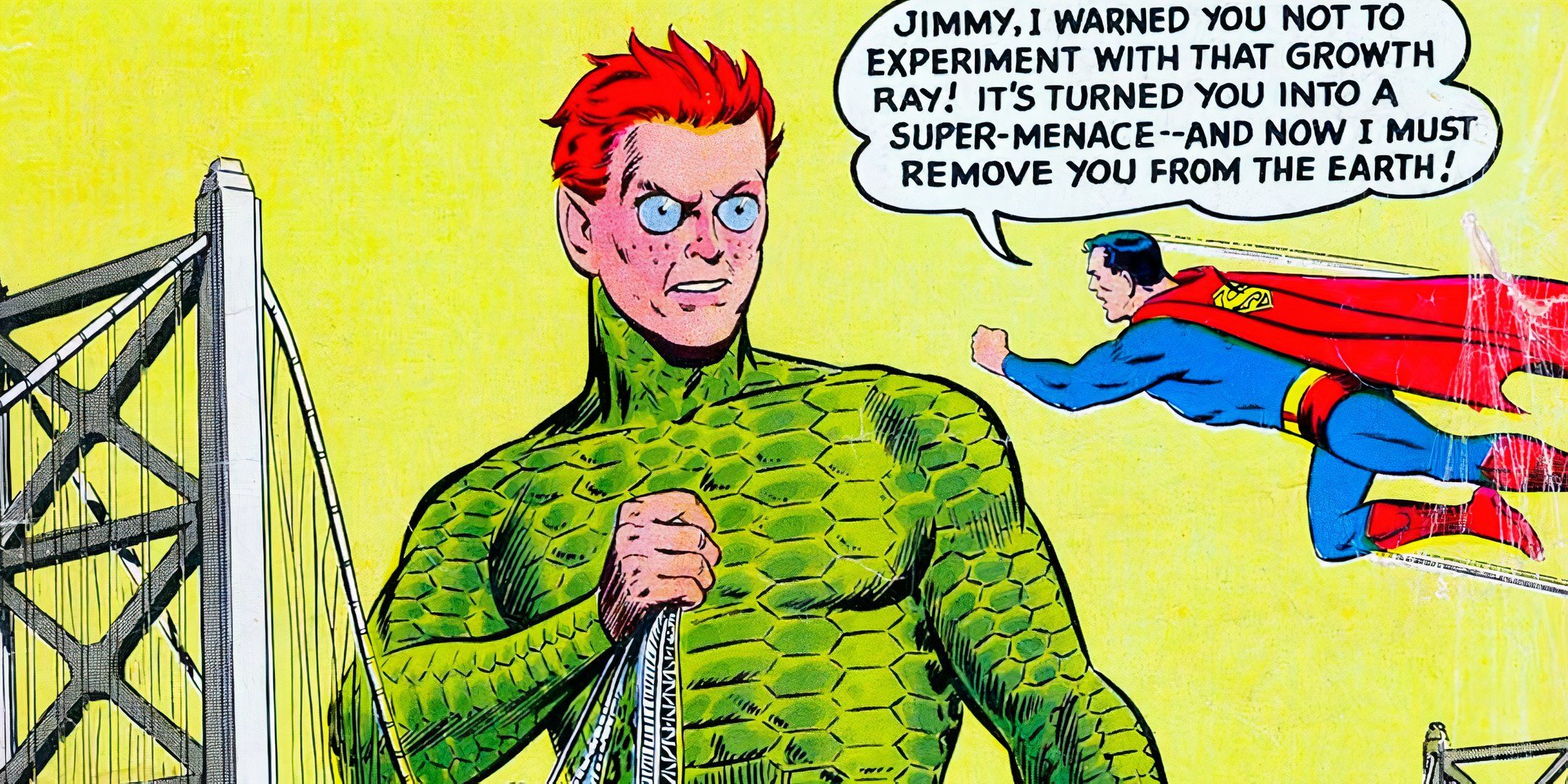 Jimmy Olsen Homem Tartaruga DC