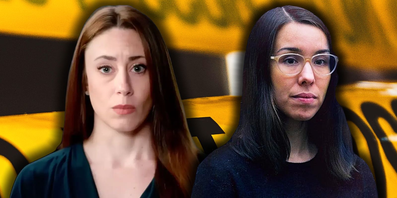 Jodi Arias and Casey Anthony Are In Front Of Police Tape