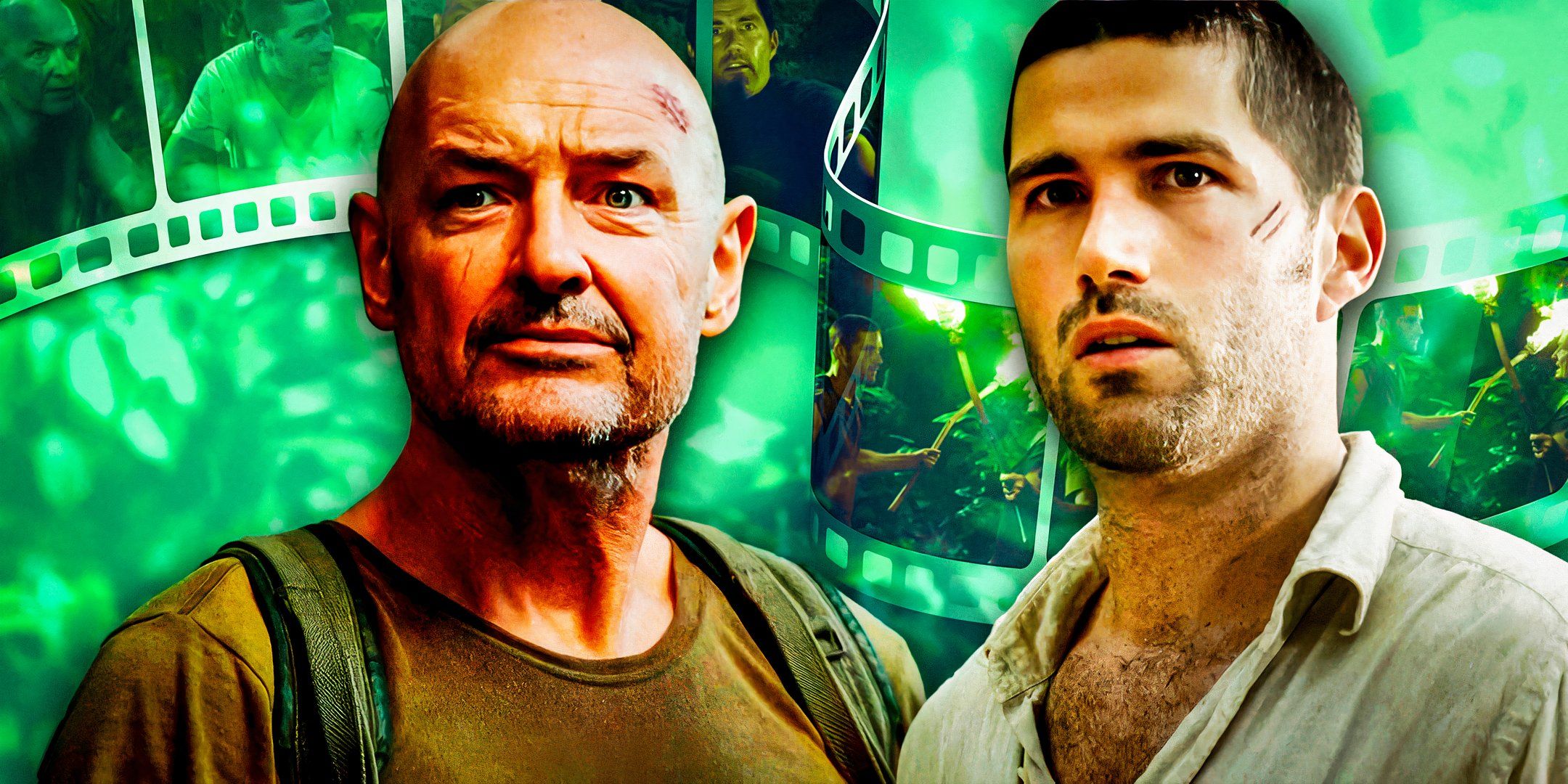 Jack Shepherd and John Locke in Lost.