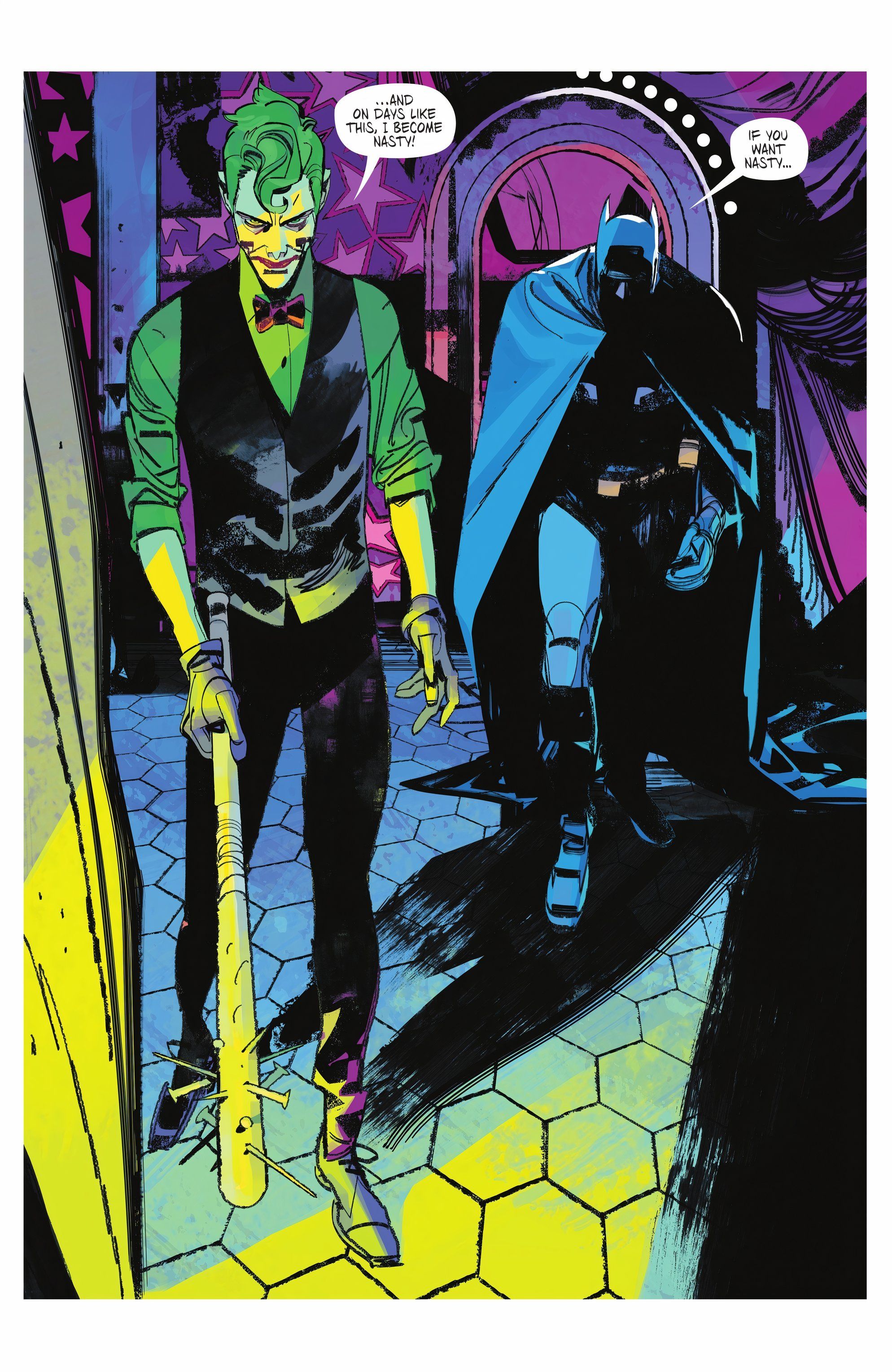 Coringa e Batman em Batman Dylan Dog #3