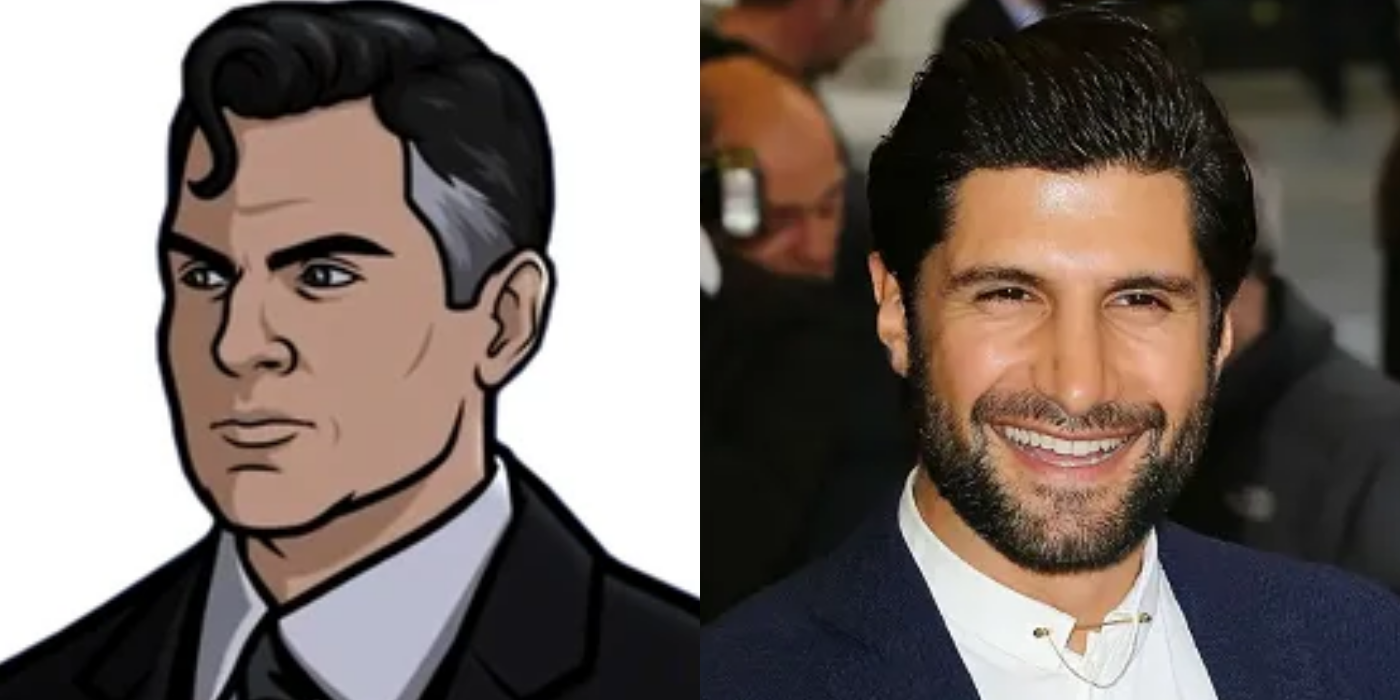 Kayvan Novak como Fabian Kingsworth em Archer