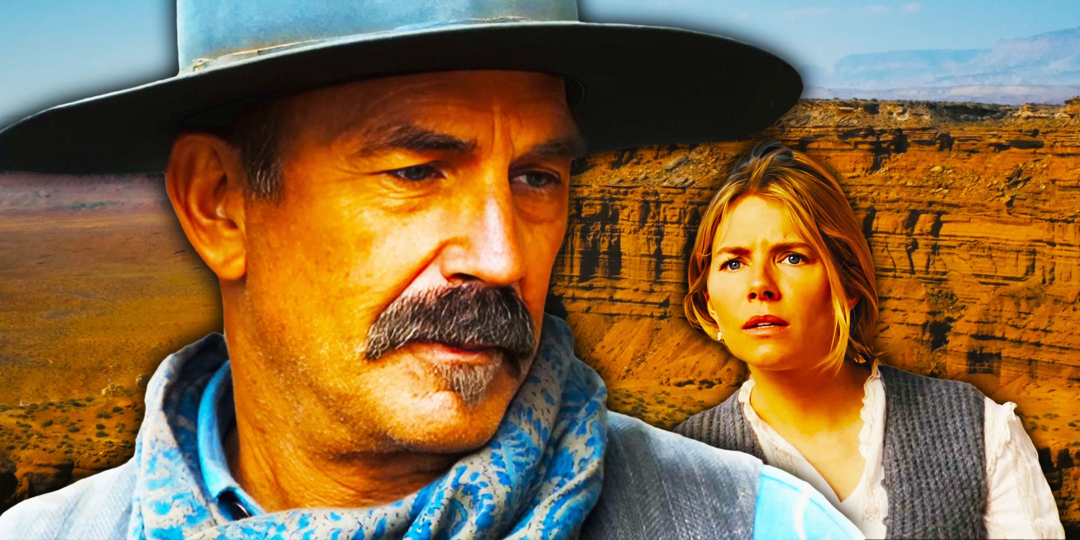 Kevin Costner and Sienna Miller in Horizon