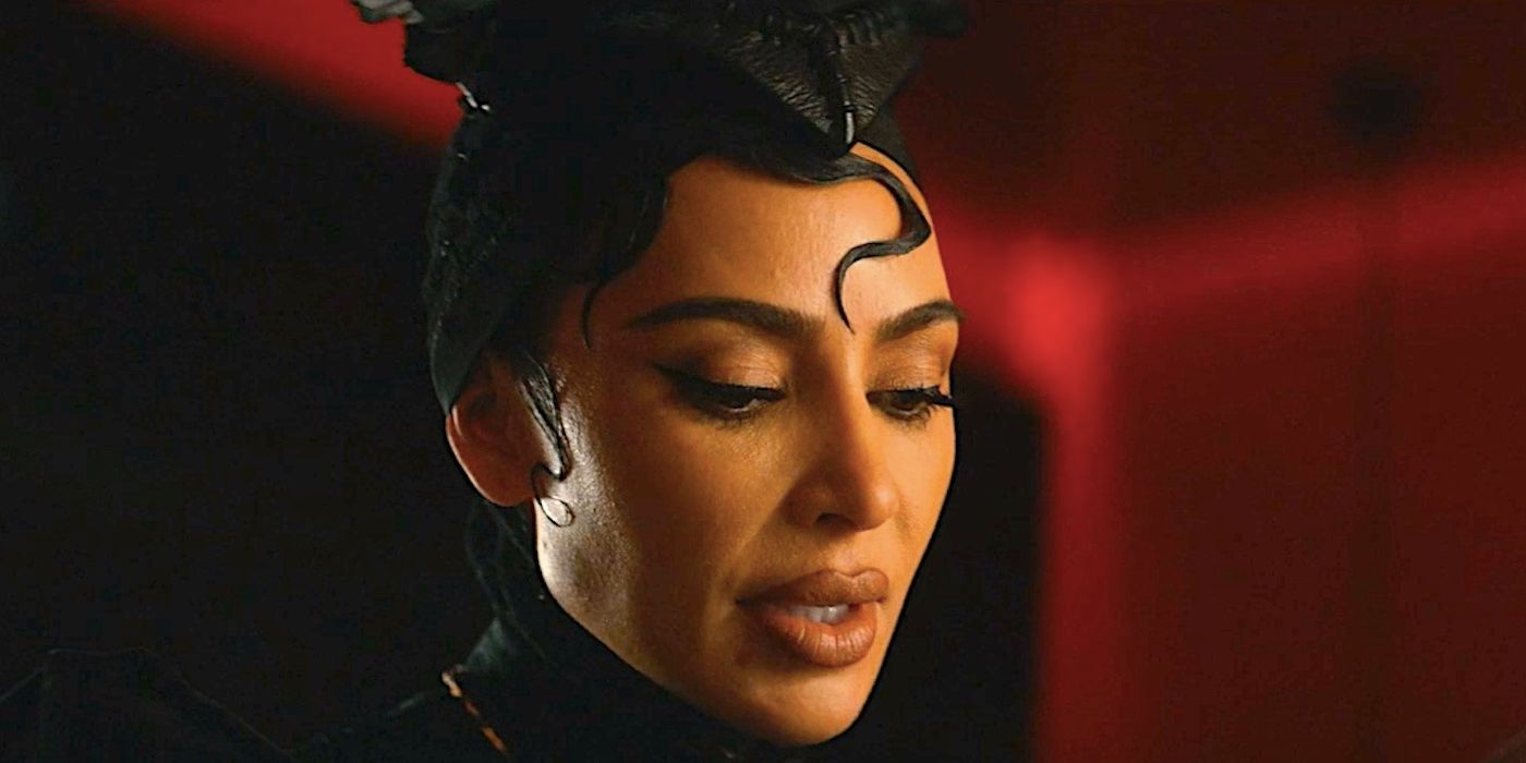 Kim Kardashian's Siobhan looks down in American Horror Story season 12 finale