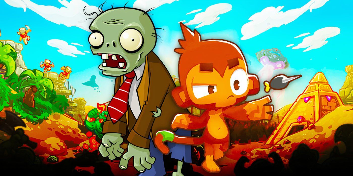 Kingdom Rush, Zombie from Plants Vs. Zombies and Monkey from Bloons TD 6