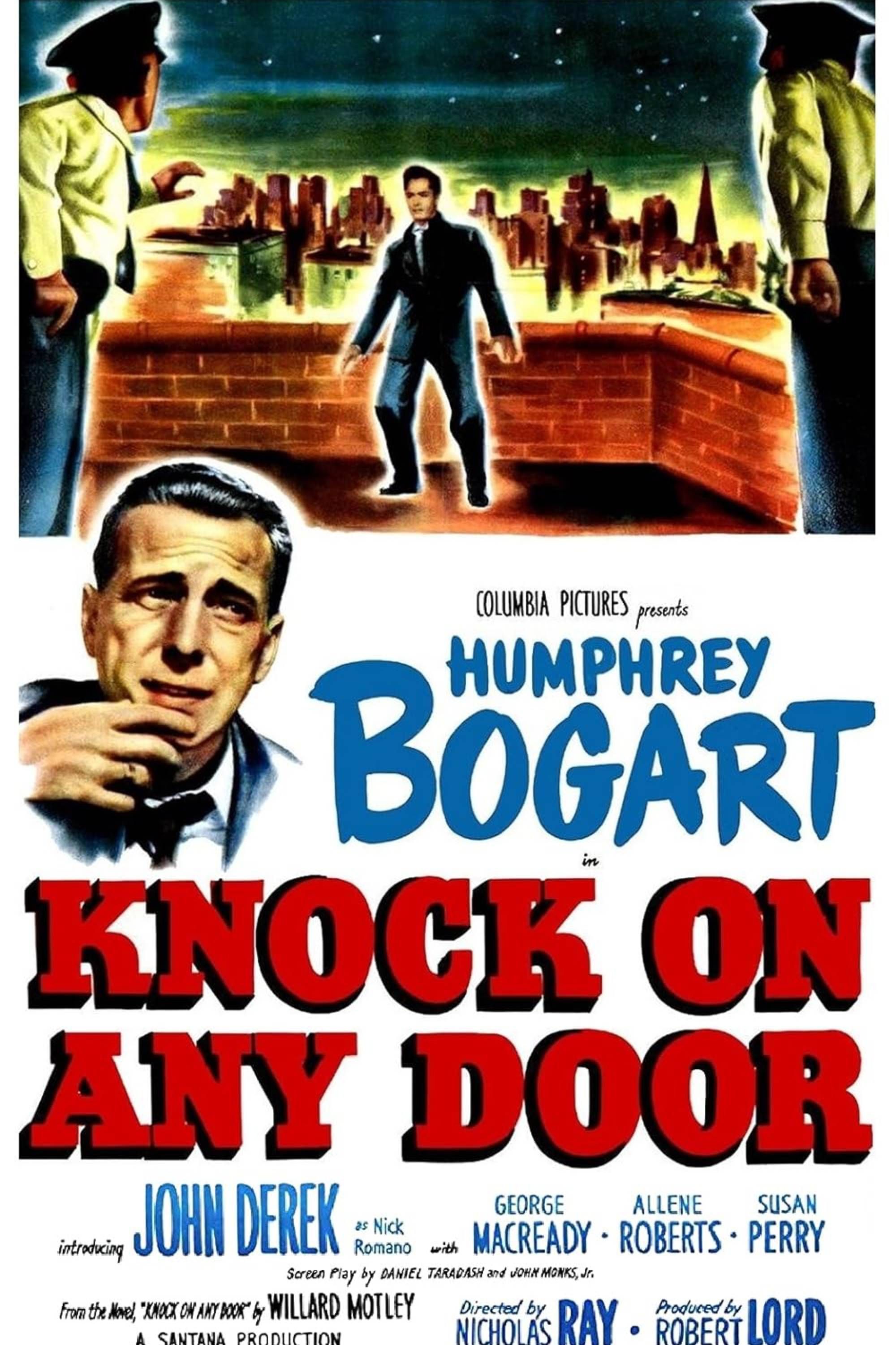 Bata em qualquer porta (1949) - Pôster
