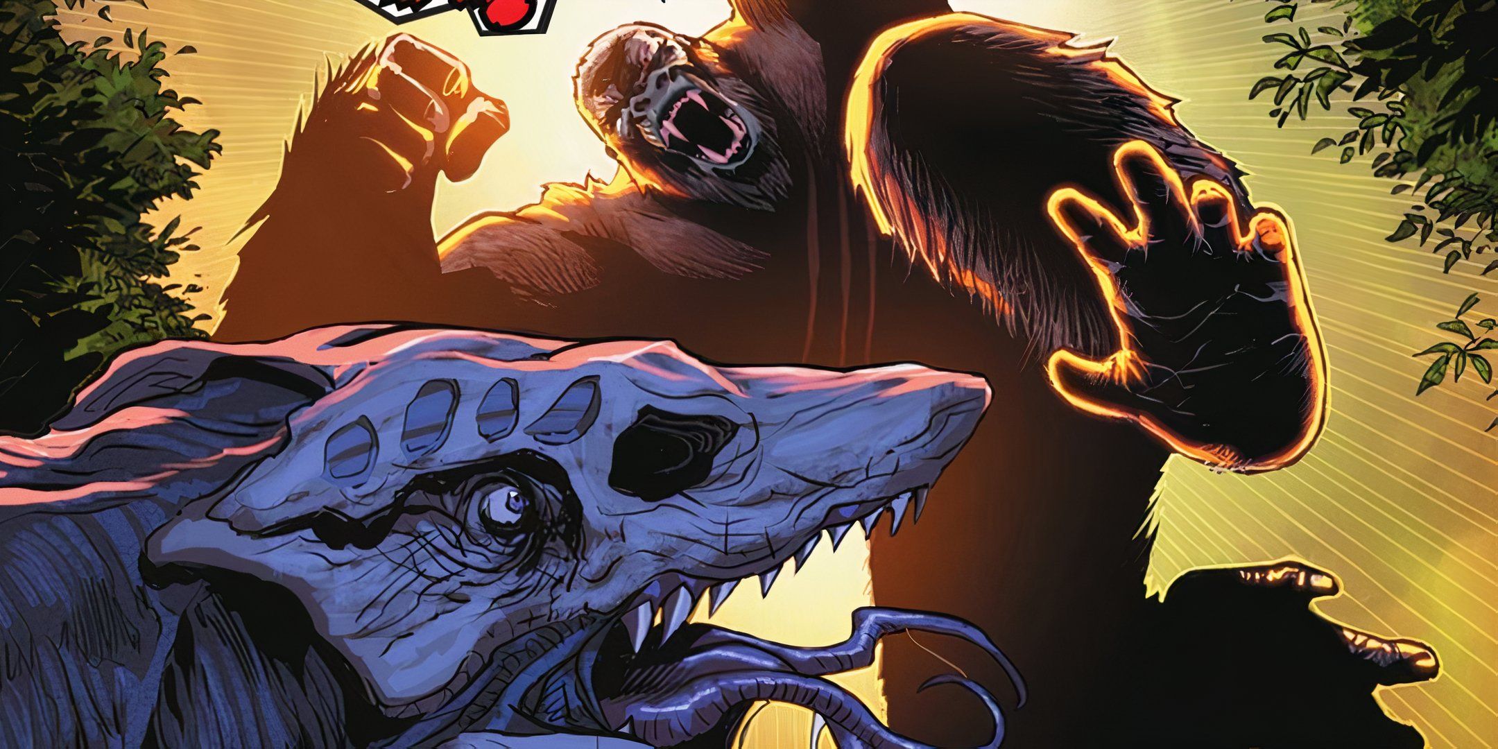 Kong ataca um Skullcrawler DC