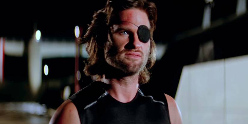 Kurt Russell as Snake Plissken in Escape from New York