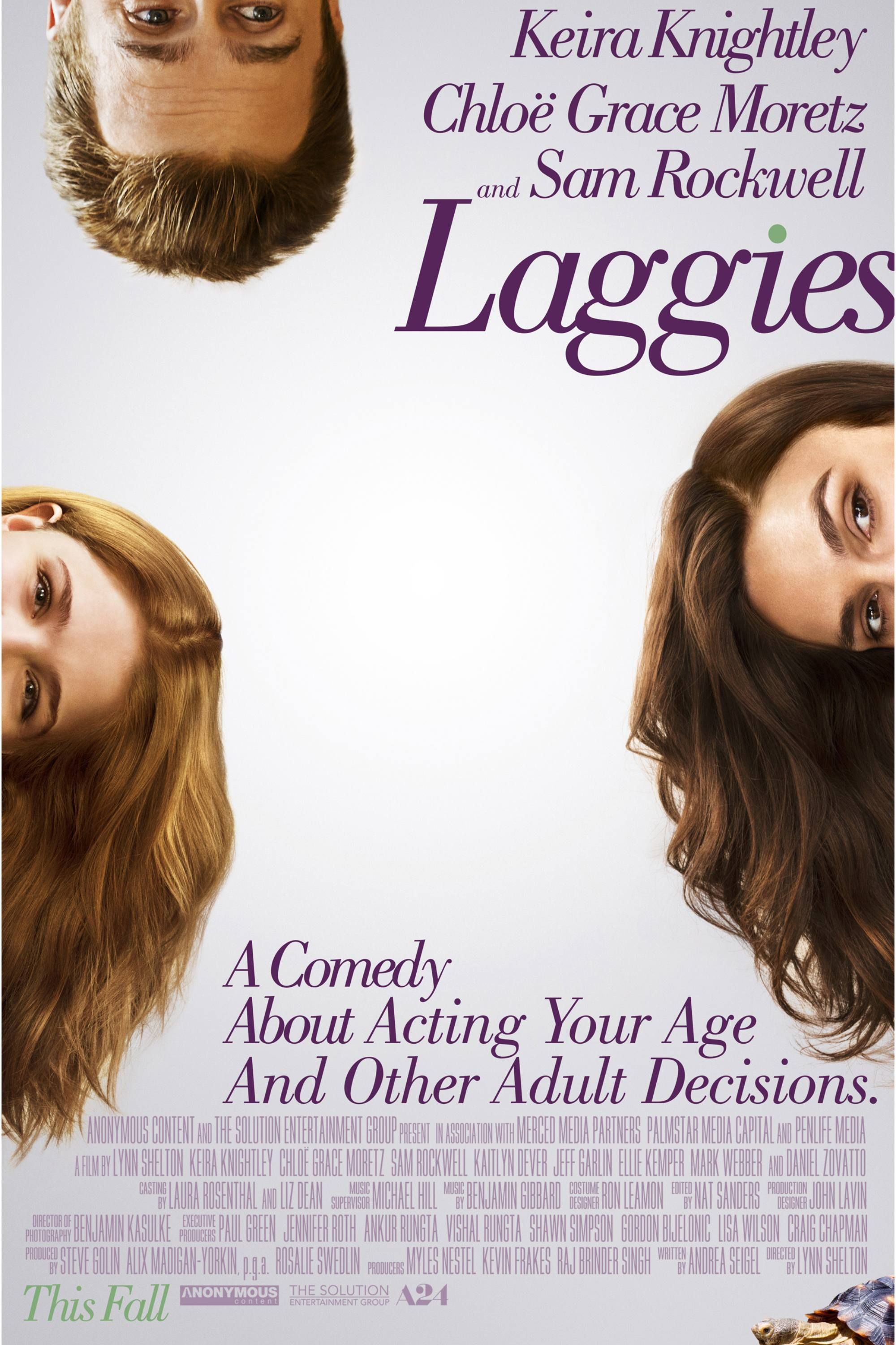 Laggies - Poster - Keira Knightley, Chloe grace moretz &amp; Sam Rockwell