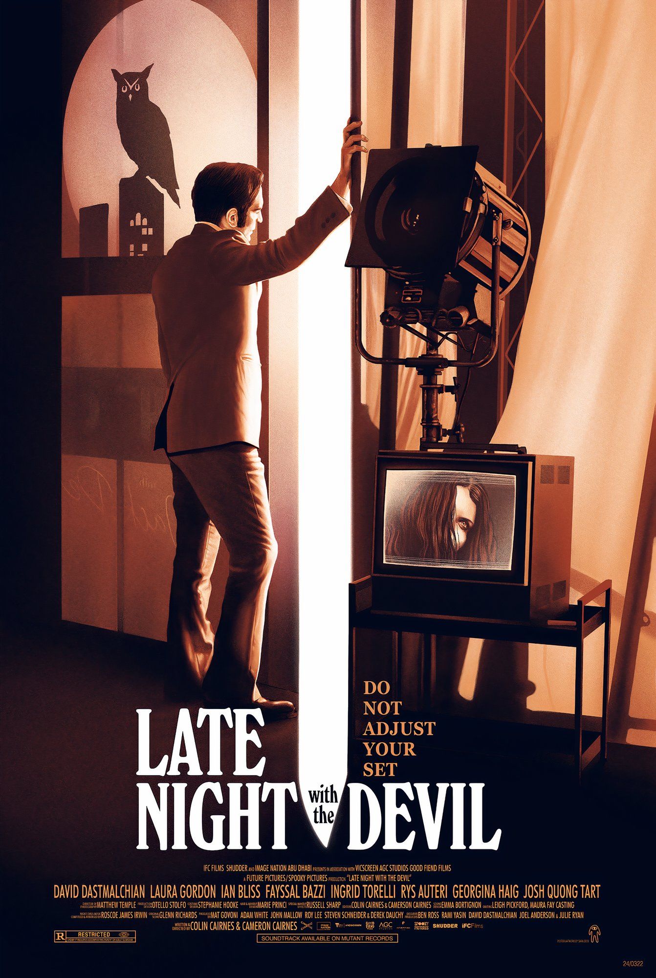 Late Night With The Devil Gets Two Stunning Posters For Texas Frightmare Weekend