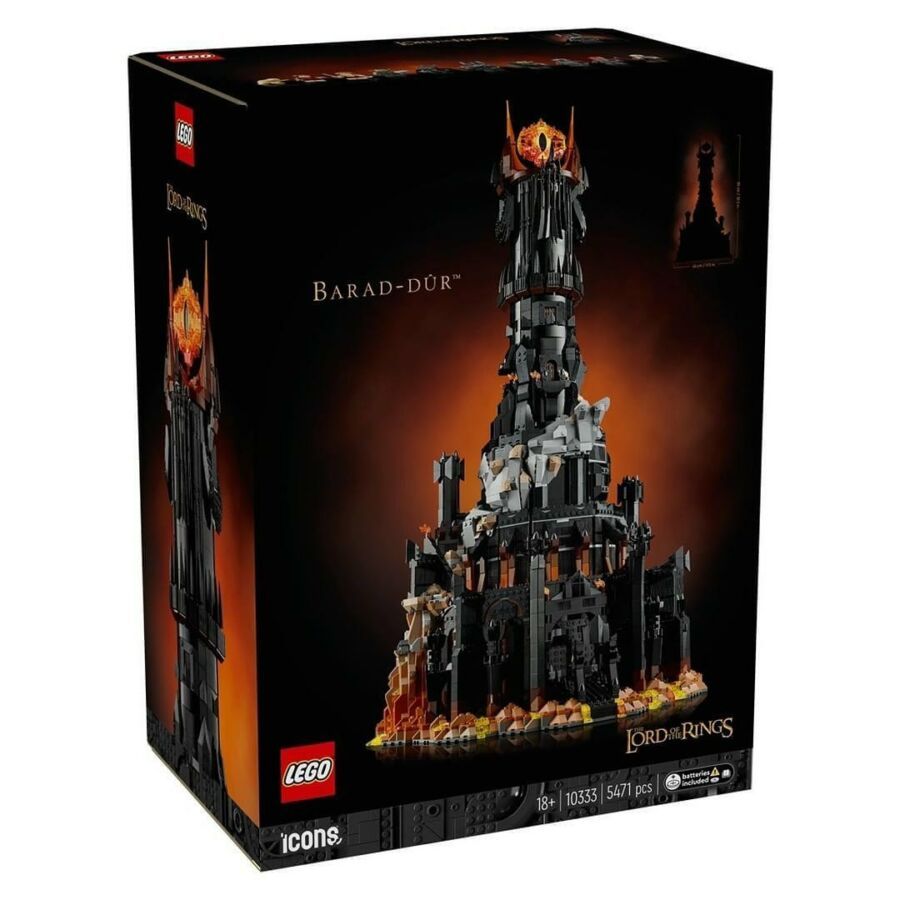 LEGO Reveals Biggest Lord of the Rings Set Ever, Massive $460 Barad Dur That Dwarfs Rivendell