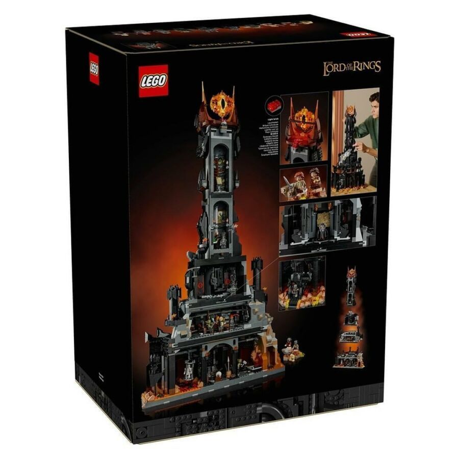 LEGO Reveals Biggest Lord of the Rings Set Ever, Massive $460 Barad Dur That Dwarfs Rivendell