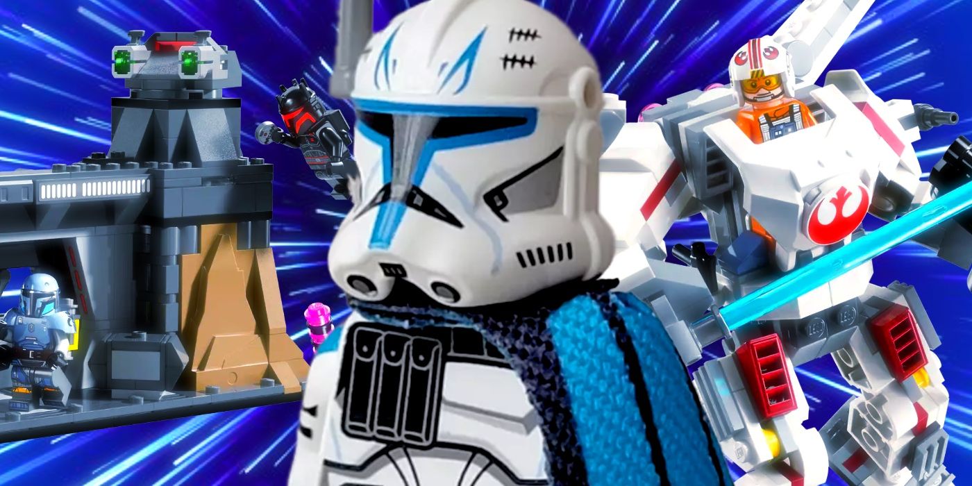 LEGO Mandalorian Sets, Luke Mech, and Captain Rex Custom Star Wars Image
