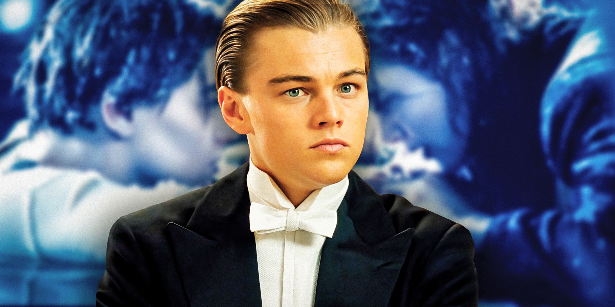Leonardo DiCaprio as Jack Dawson in Titanic.