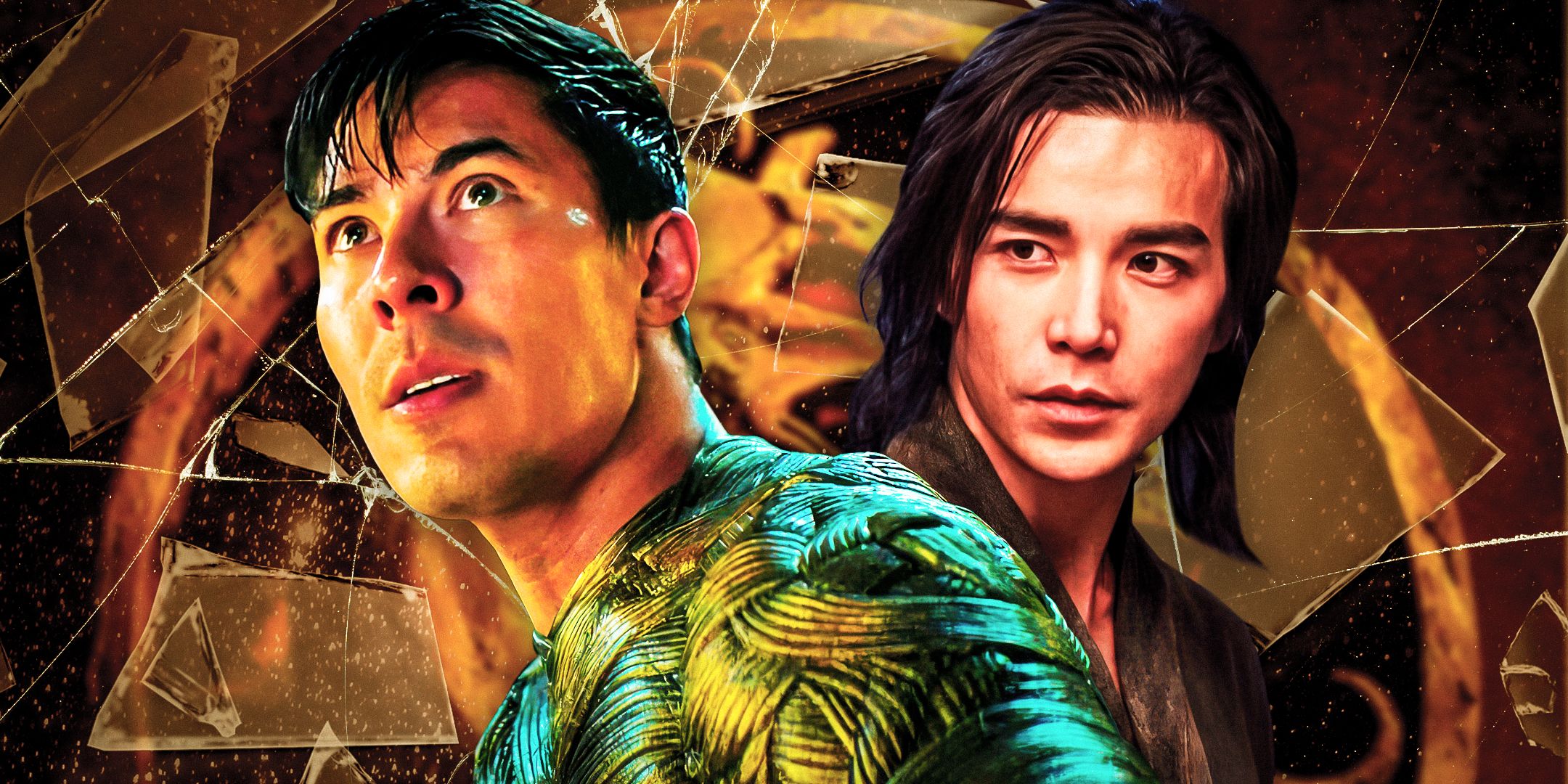 Custom image of Cole Young and Liu Kang in Mortal Kombat