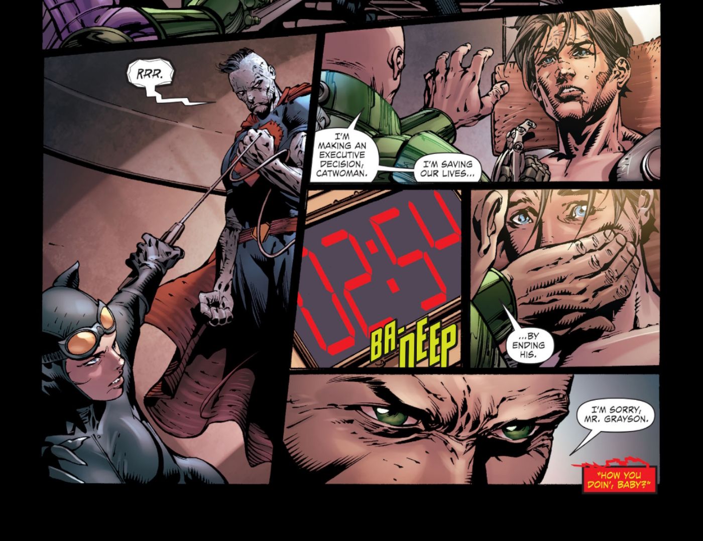 Lex Luthor Kills Nightwing Infront Of Batman-1