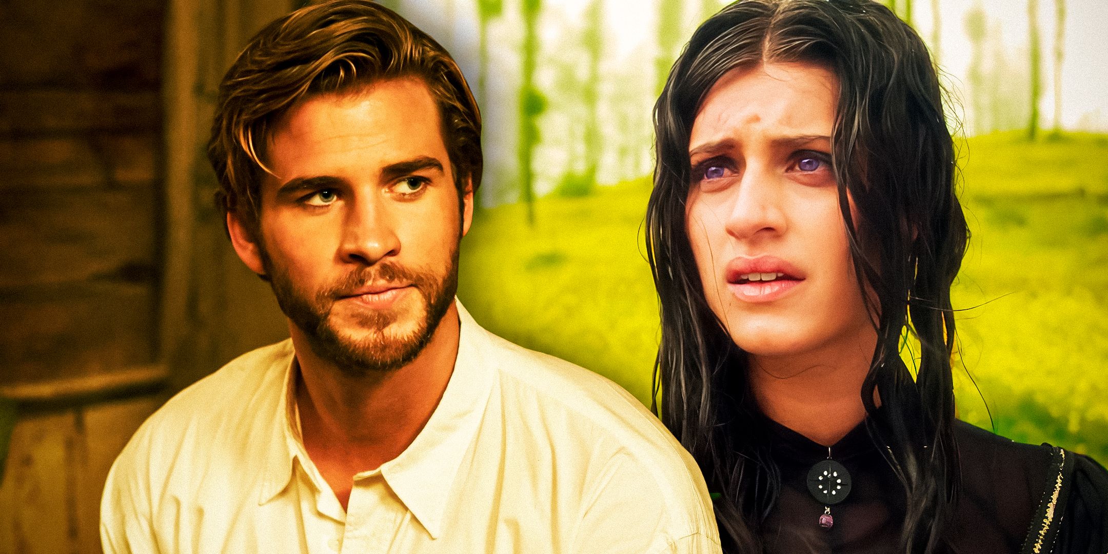 Liam Hemsworth in The Dressmaker and Anya Chalotra as Yennefer in The Witcher