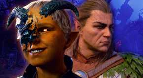 Oliver and Halsin during Lift the Shadow Curse quest in Baldur's Gate 3