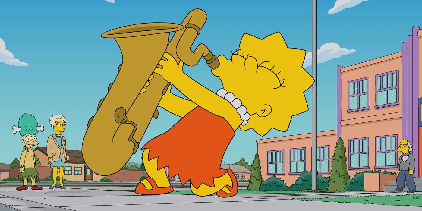 Lisa Simpson Joins In On Epic Sax Meme Around 3D Recreations Of Classic Simpsons Scenes