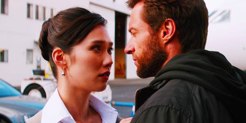Logan saying goodbye to Mariko in The Wolverine