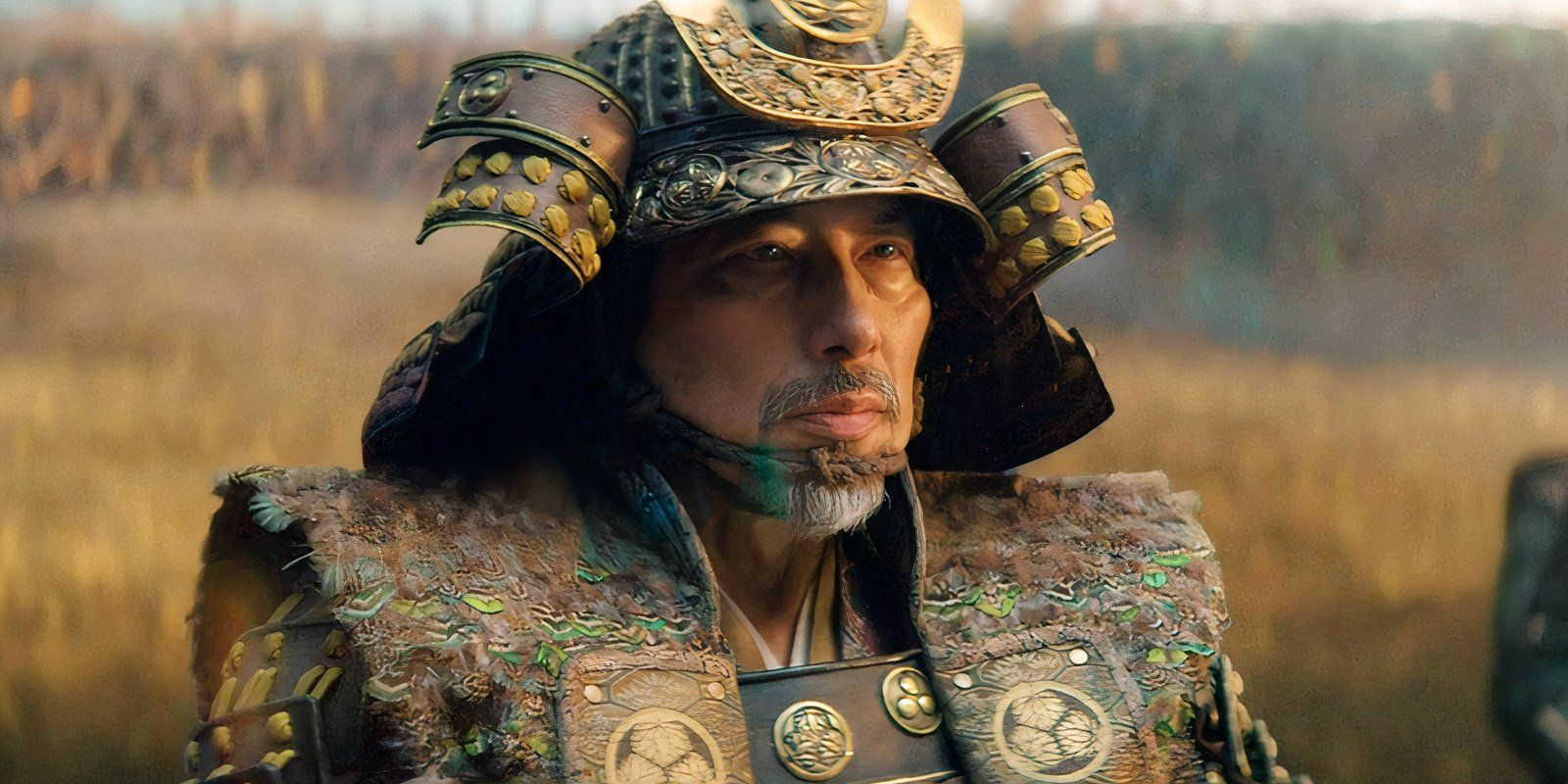 Lord Toranaga in his warrior suit in Shogun finale