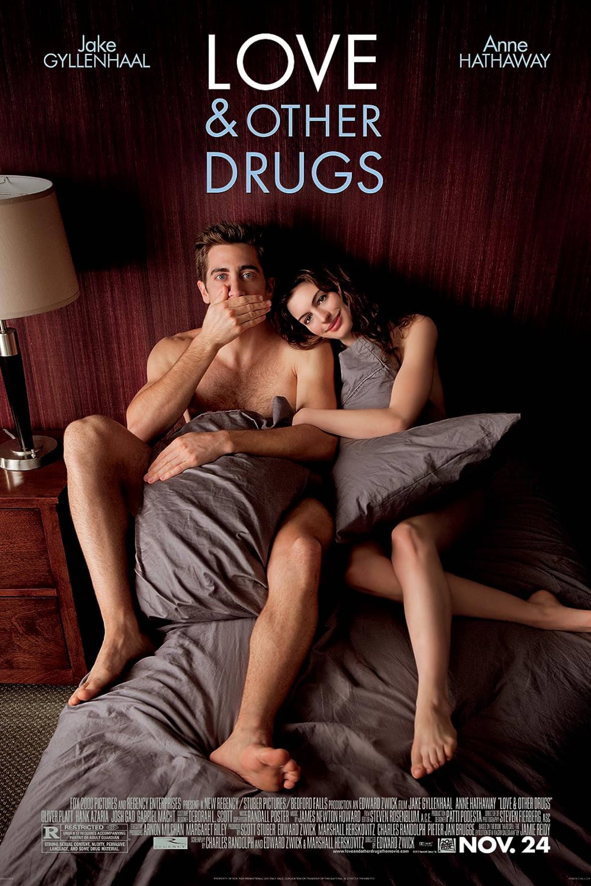 Love & Other Drugs (2010) - Poster - Jake Gyllenhaal & Anne Hathaway In Bed