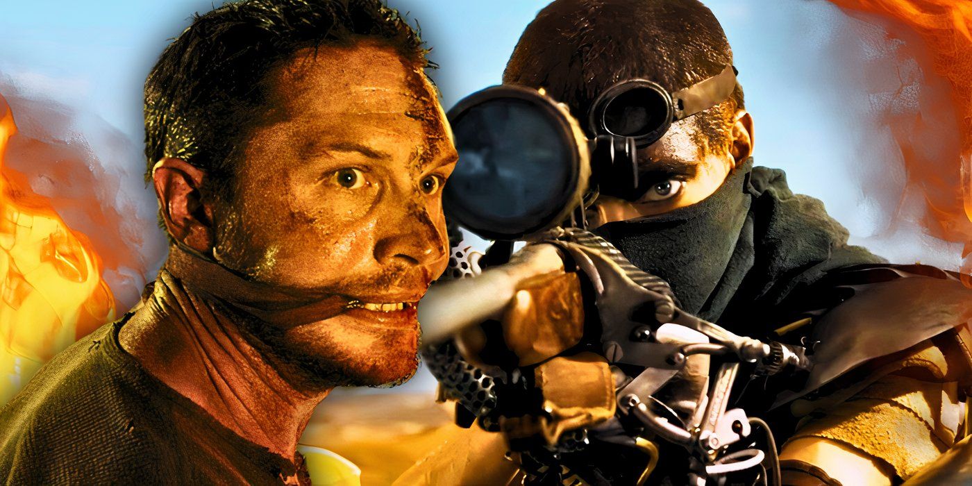 Tom Hardy as Mad Max in Mad Max: Fury Road and Anya Taylor-Joy as Furiosa in Furiosa: A Mad Max Saga