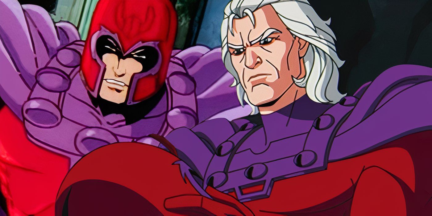 Magneto X-Men 97 and Original Series Version Custom Marvel Image