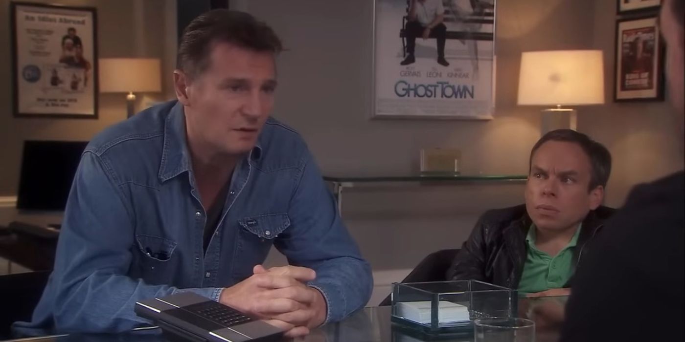 Liam Neeson in Life's Too Short
