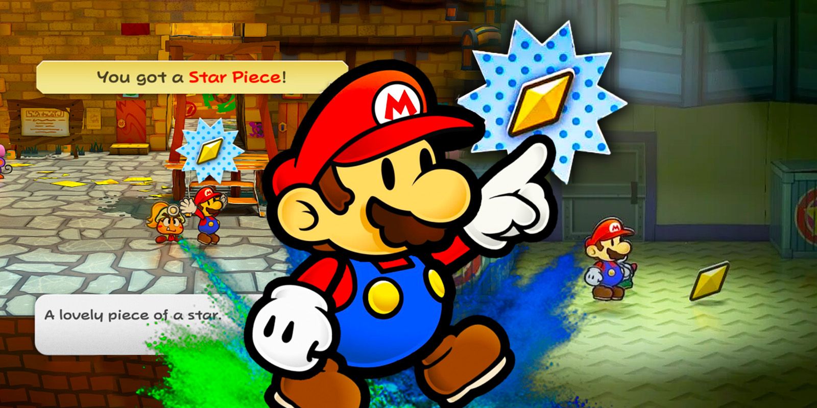 Расположение всех звездных фигур в Paper Mario: The Thousand-Year Door