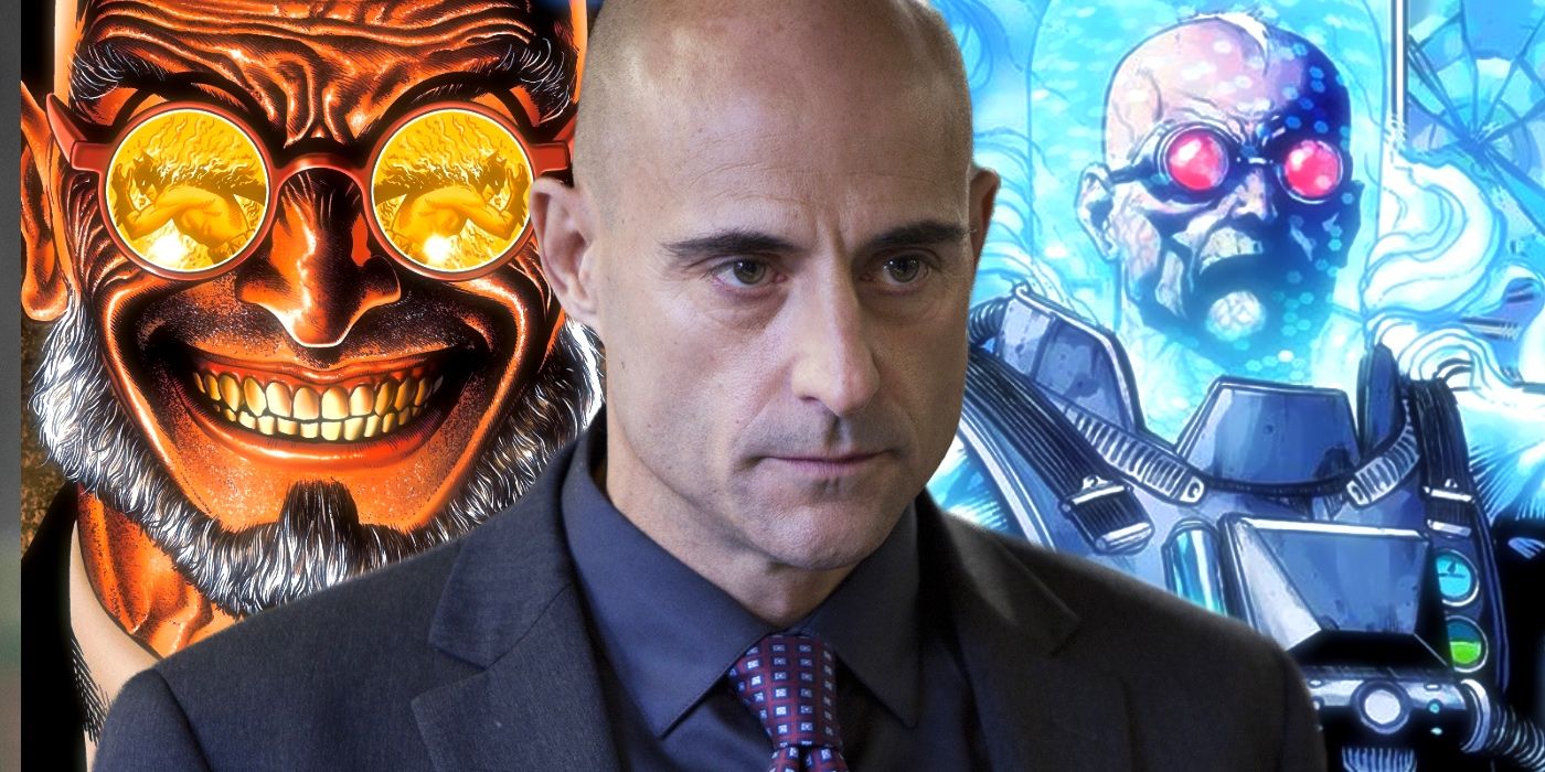 Mark Strong With Hugo Strange and Mister Freeze Batman Villains Custom Image-1