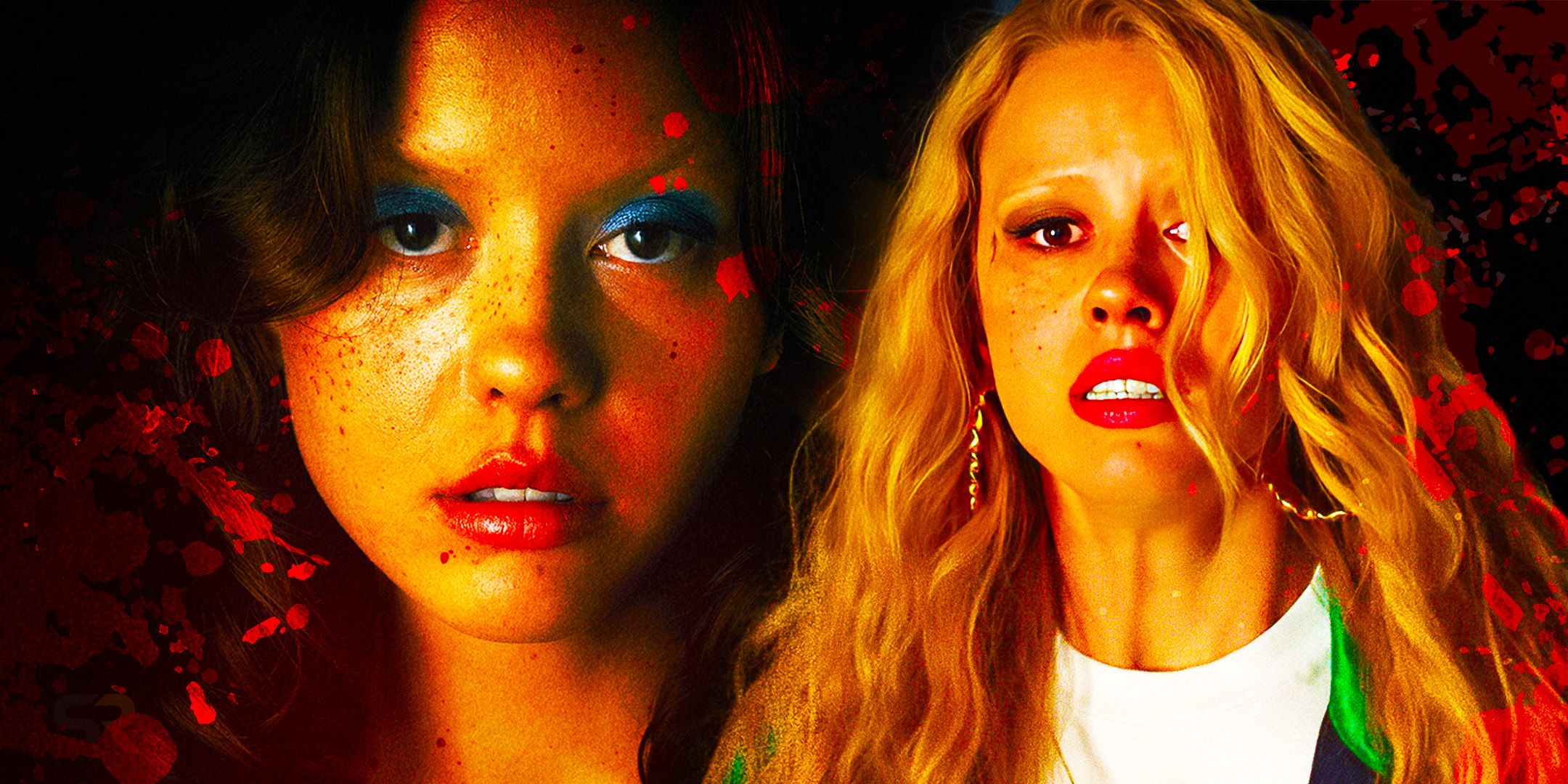 Mia Goth as Maxine in X (2022) and MaXXXine (2024)