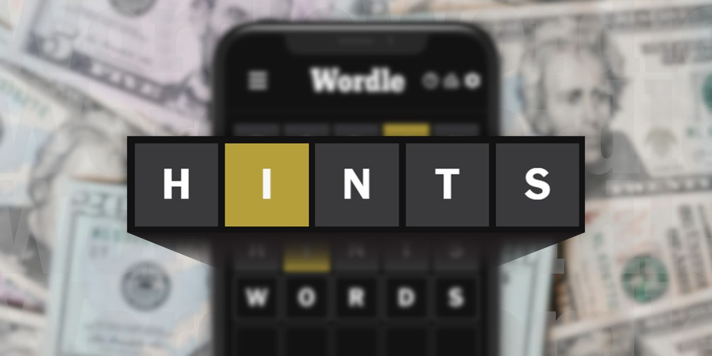 May 4 2024 Wordle hints with valuable money in the background