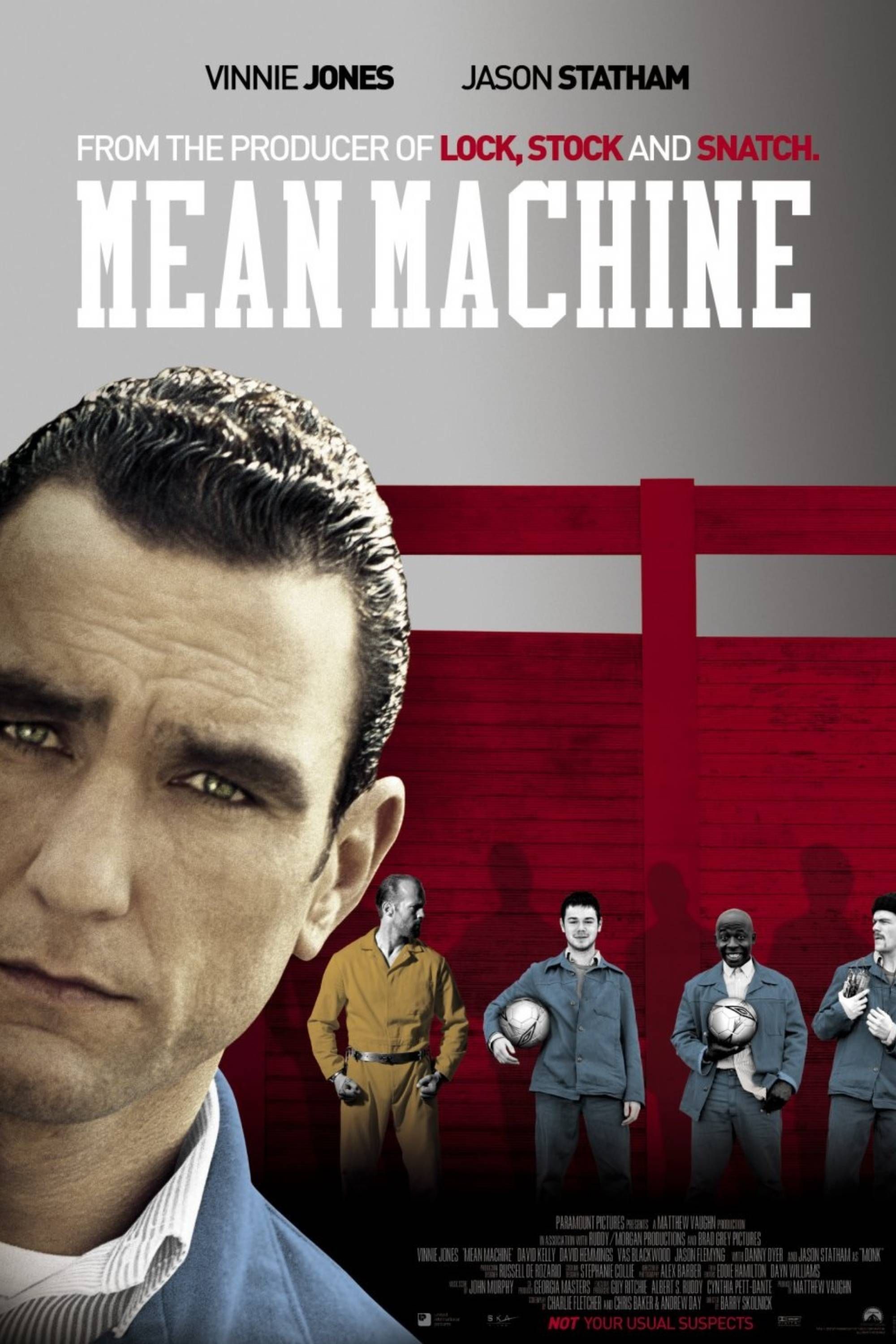 Mean Machine (2001) - Pôster - Vinnie Jones e Jason Statham