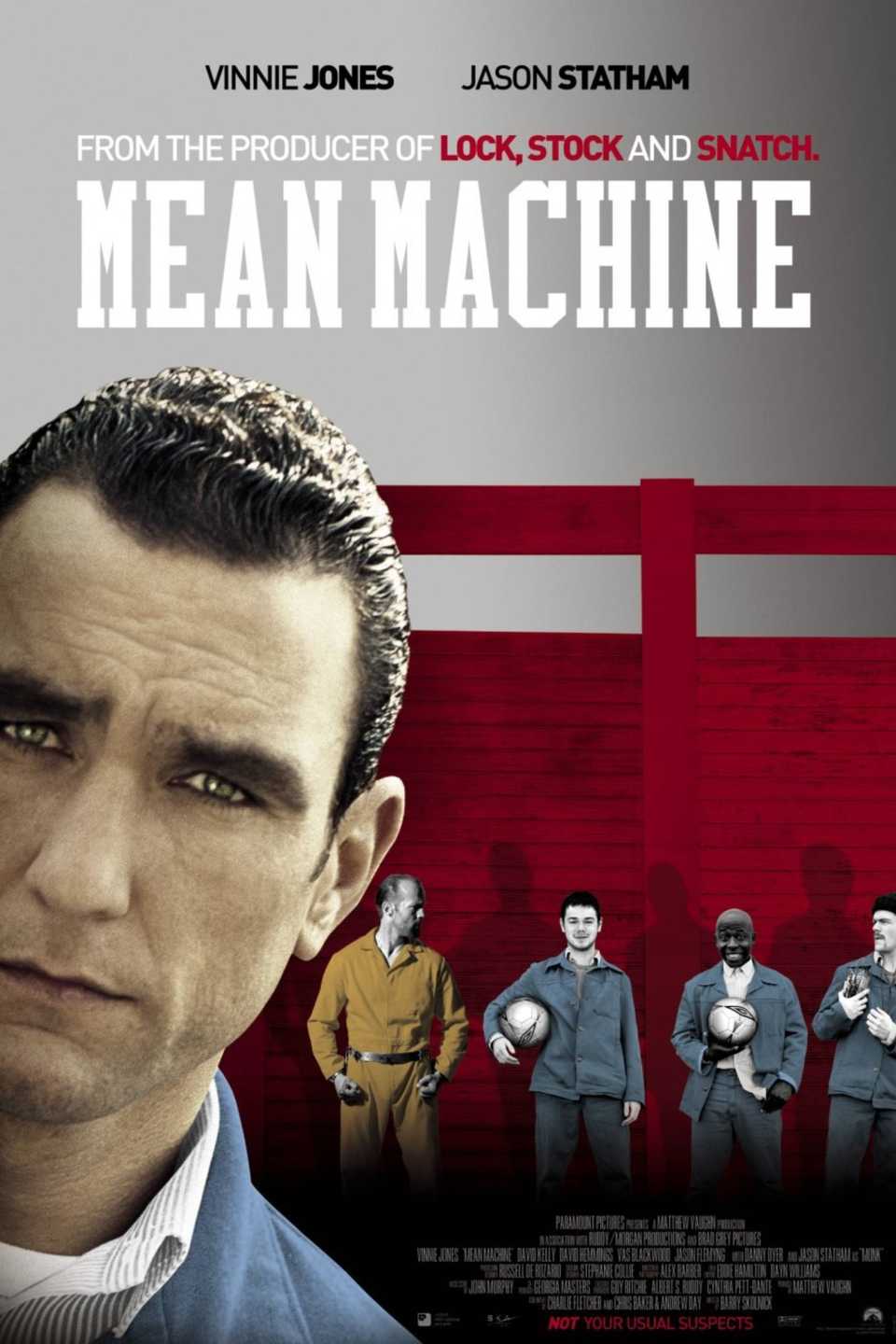 Mean Machine (2001) - Poster - Vinnie Jones & Jason Statham