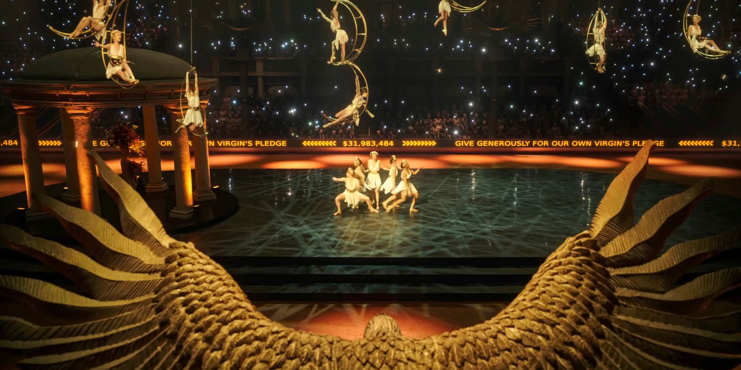 A show inspired by the aesthetic of ancient Rome in Megalopolis