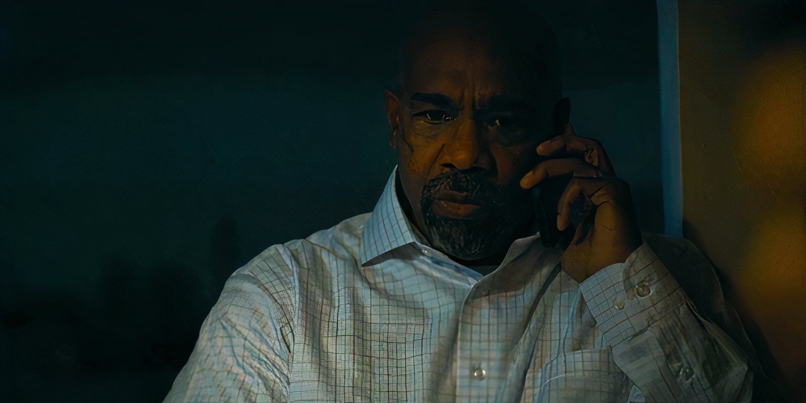 Michael Beach as Kareem Moore in Mayor of Kingstown season 2's finale