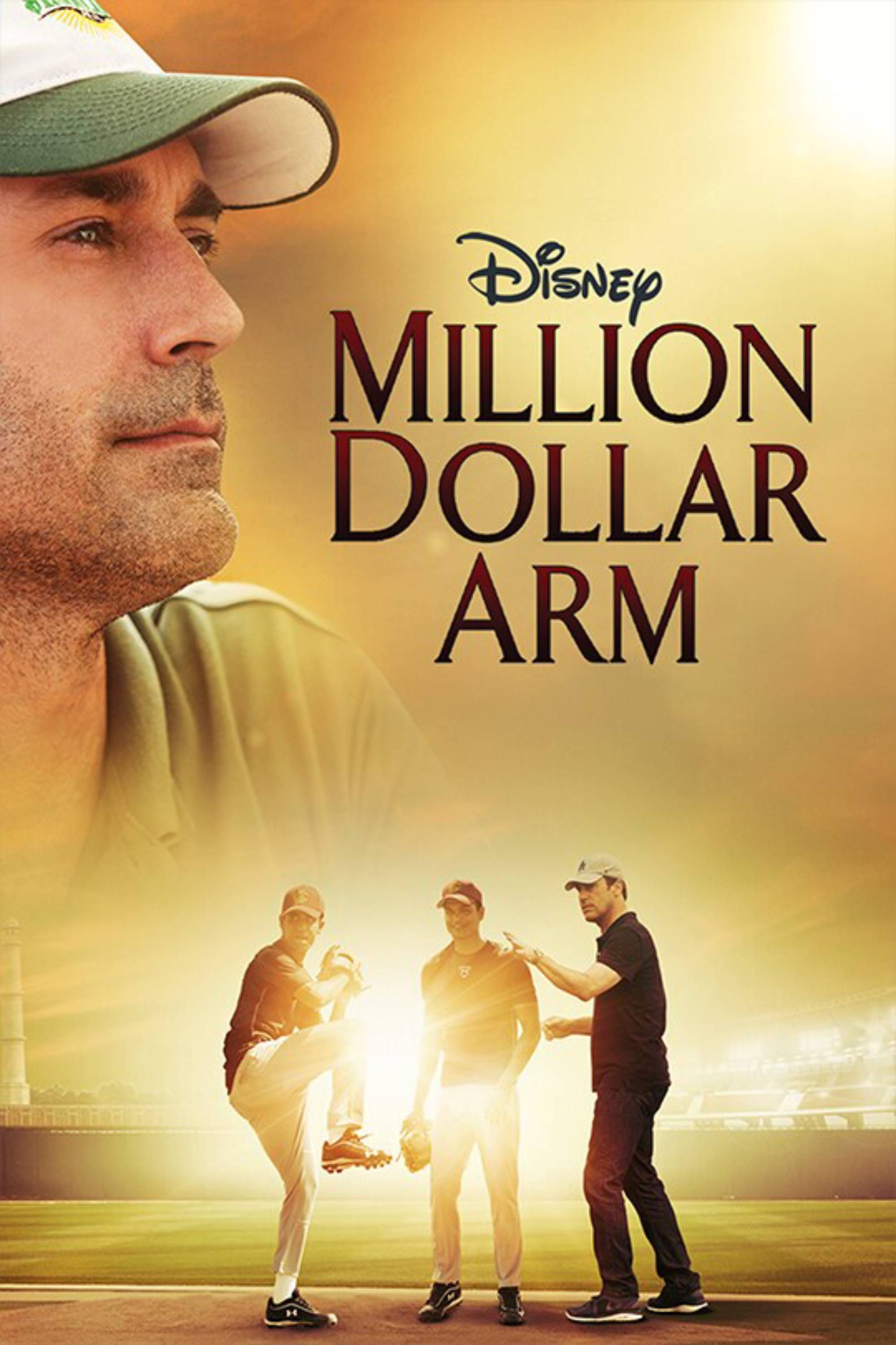 Million Dollar Arm - Poster - 3 Men Training