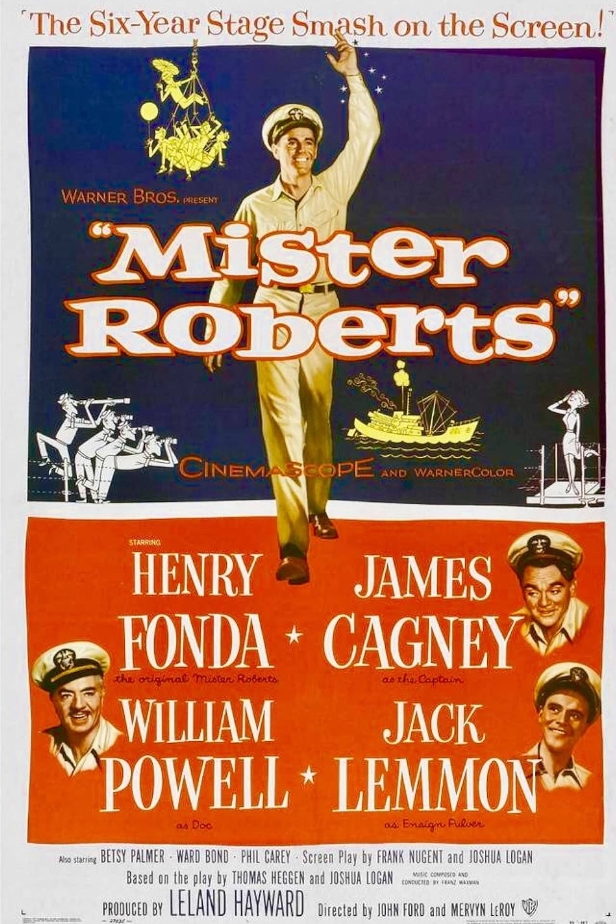 Mister Roberts (1955) - Poster - James Cagney