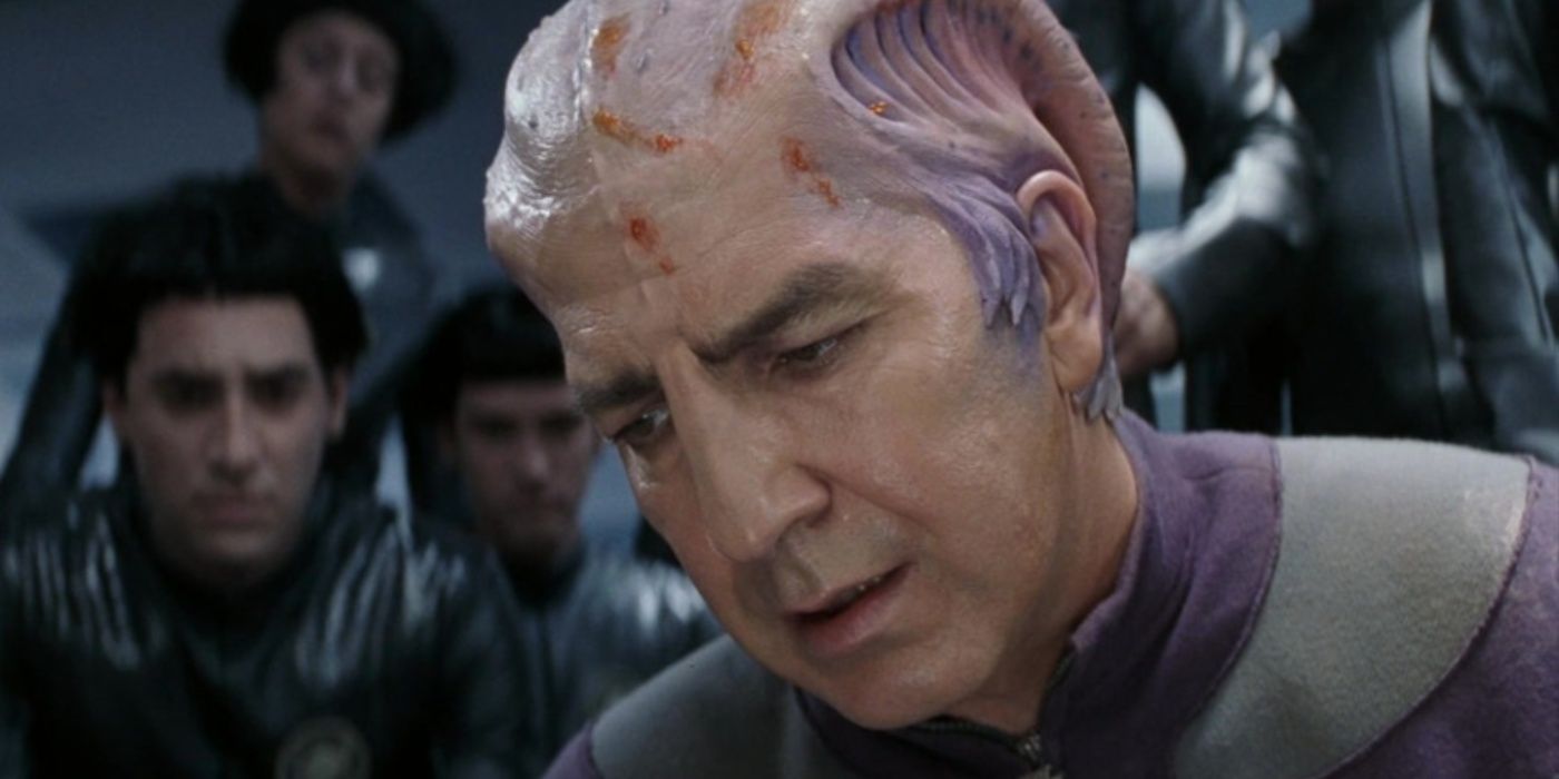 Alexander Dane (Alan Rickman) reciting his catchphrase in Galaxy Quest