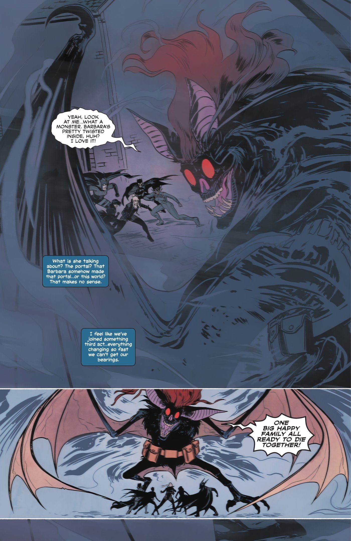 Monster Babs é uma Bat-Girl literal