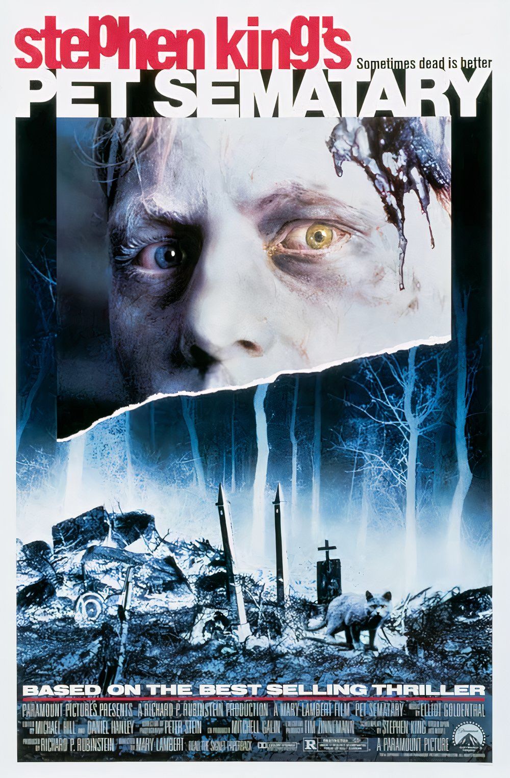 Pet Sematary (1989) Movie Poster